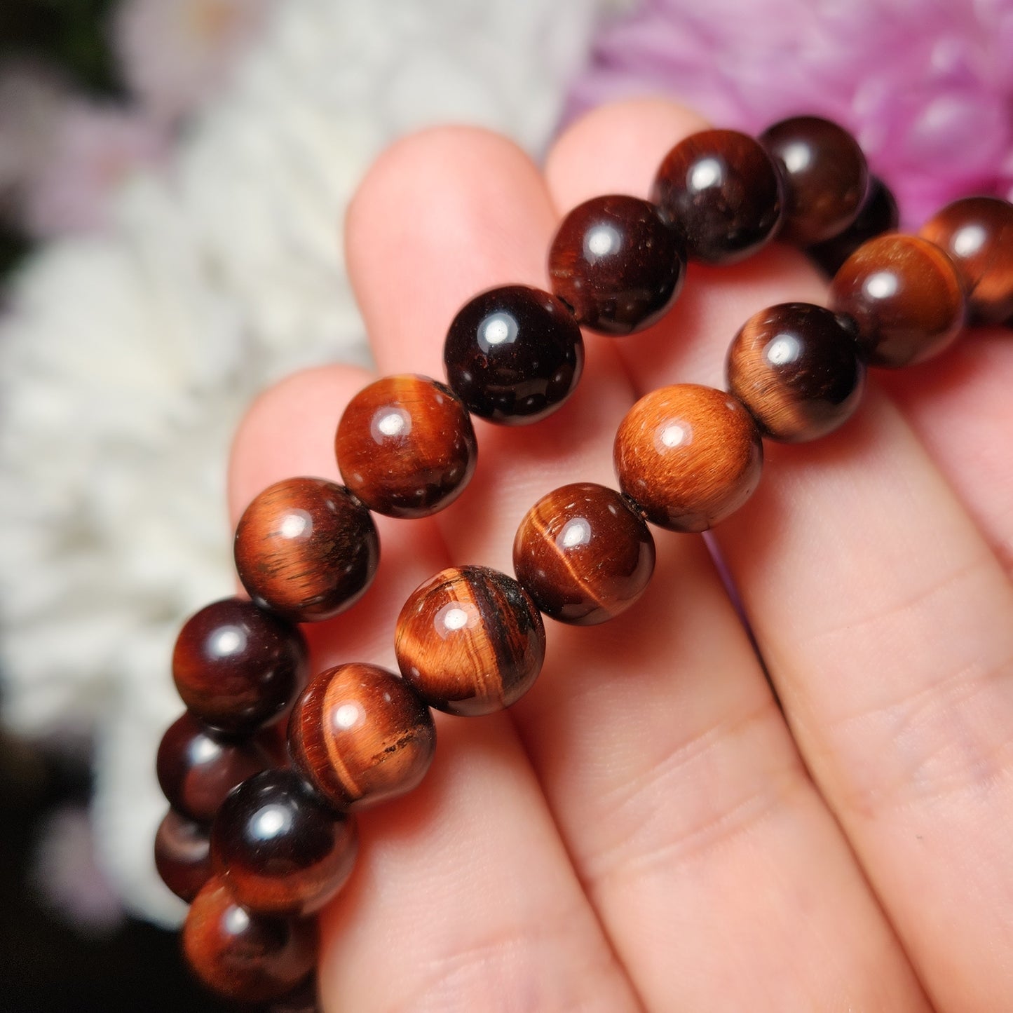 Red Tigers Eye Bracelet