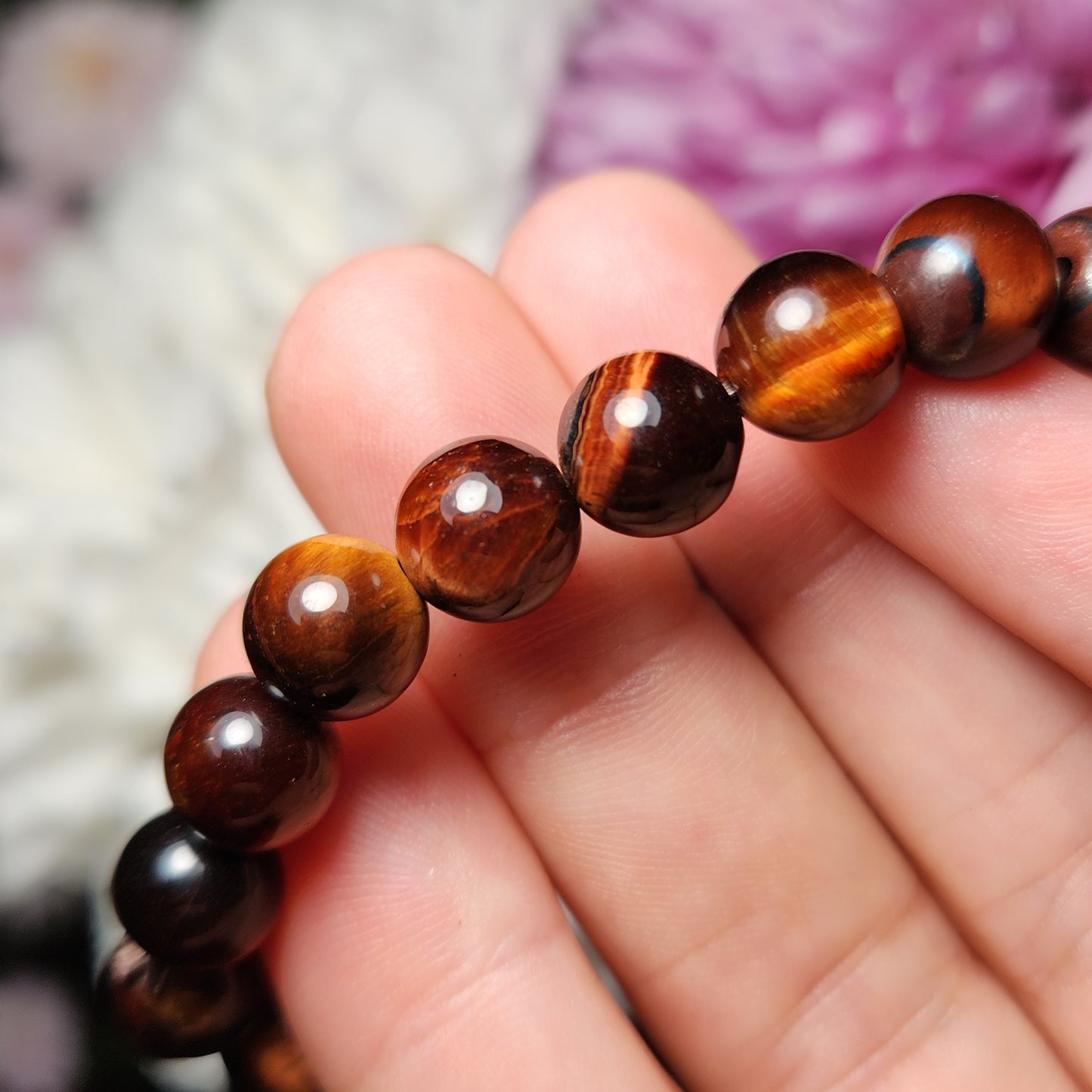 Red Tigers Eye Bracelet