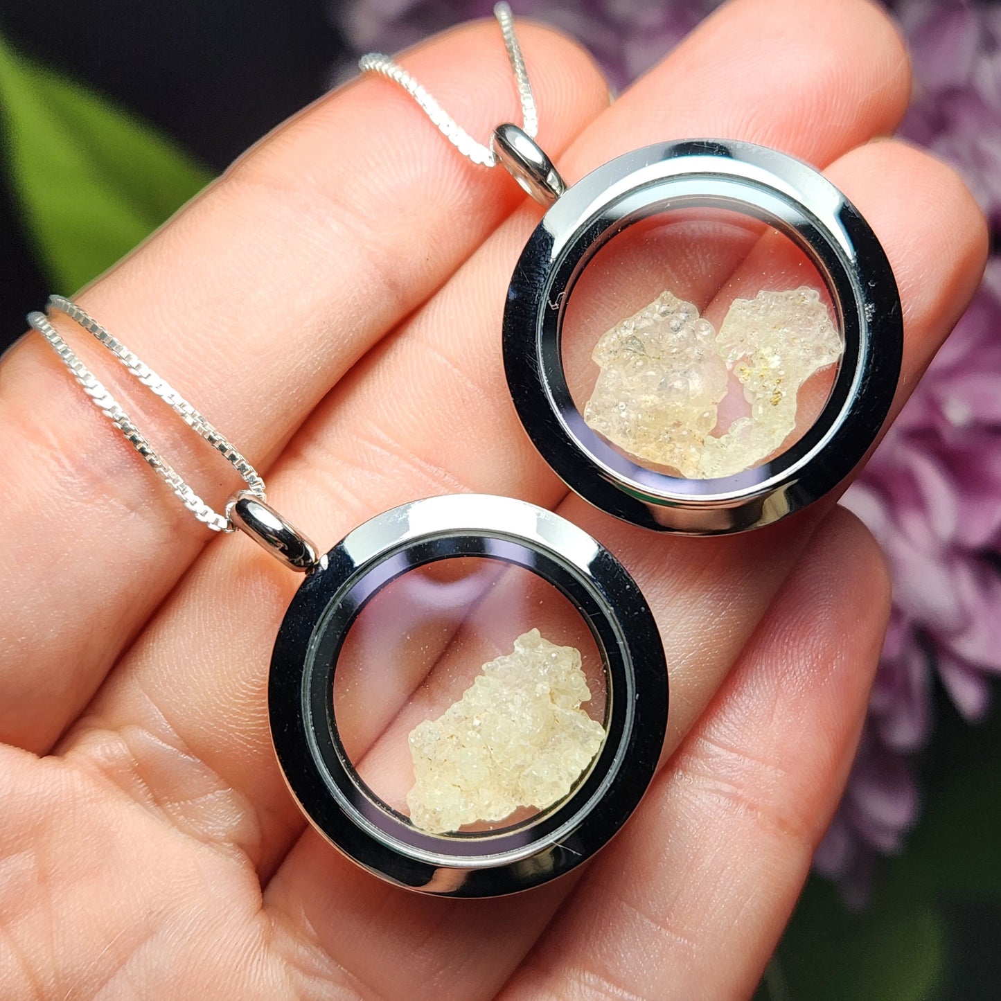 Hyalite Opal Necklace