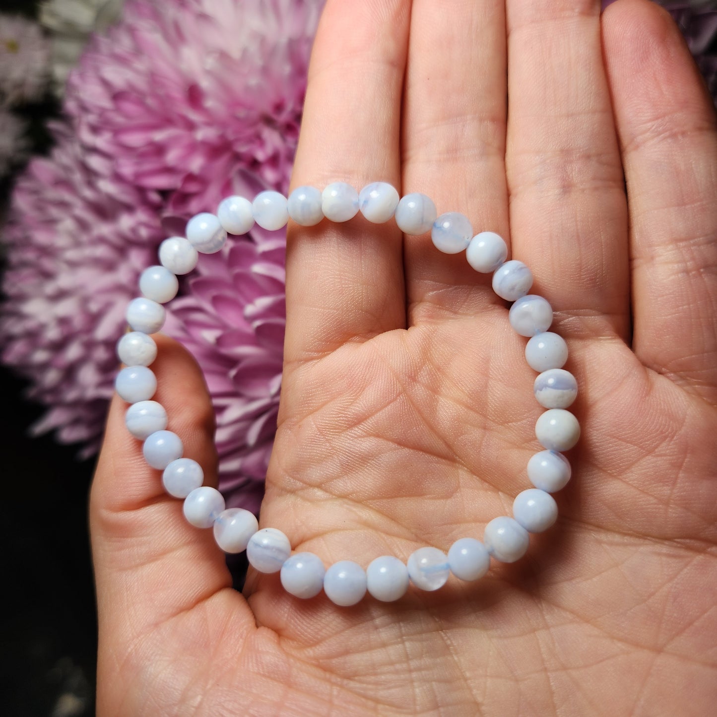 Blue Lace Agate Bracelet