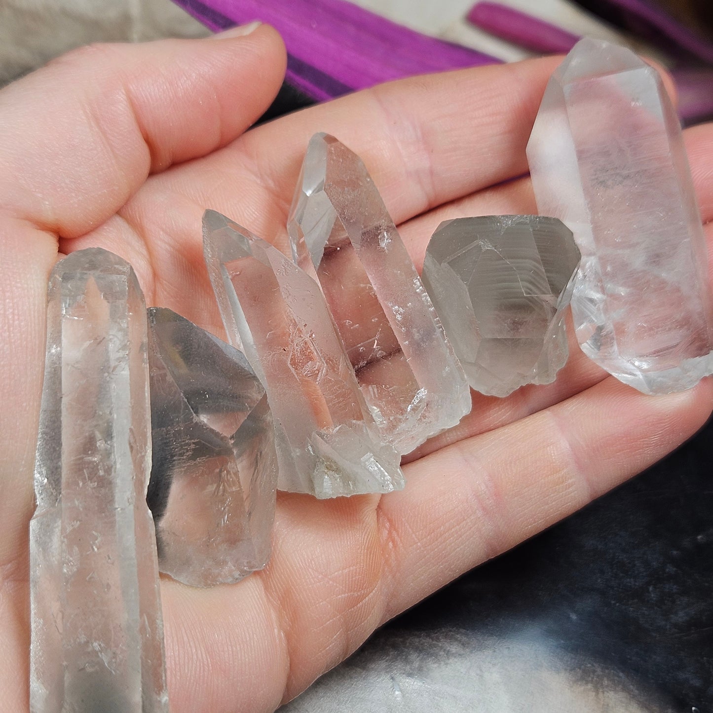 Actinolite Quartz Point