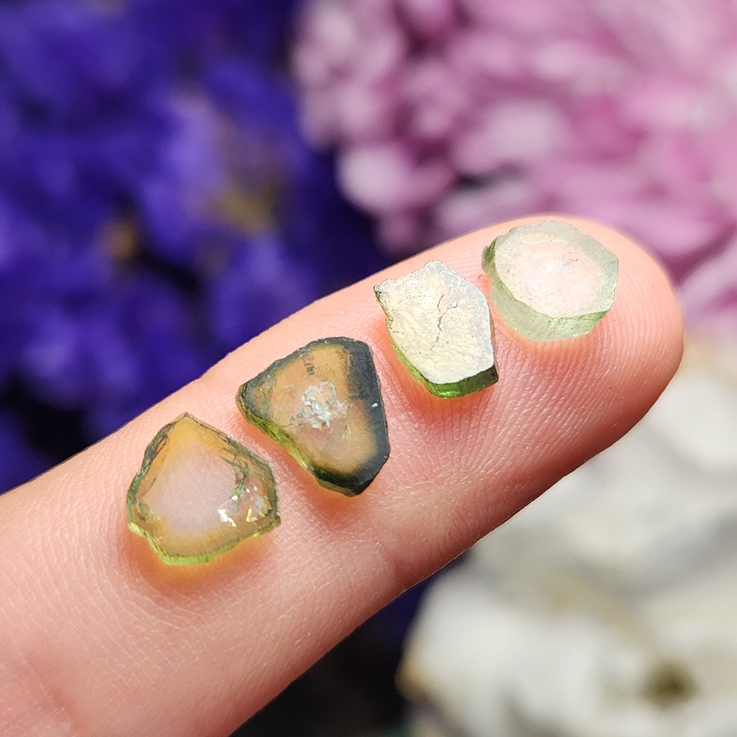 Green Tourmaline Crystal