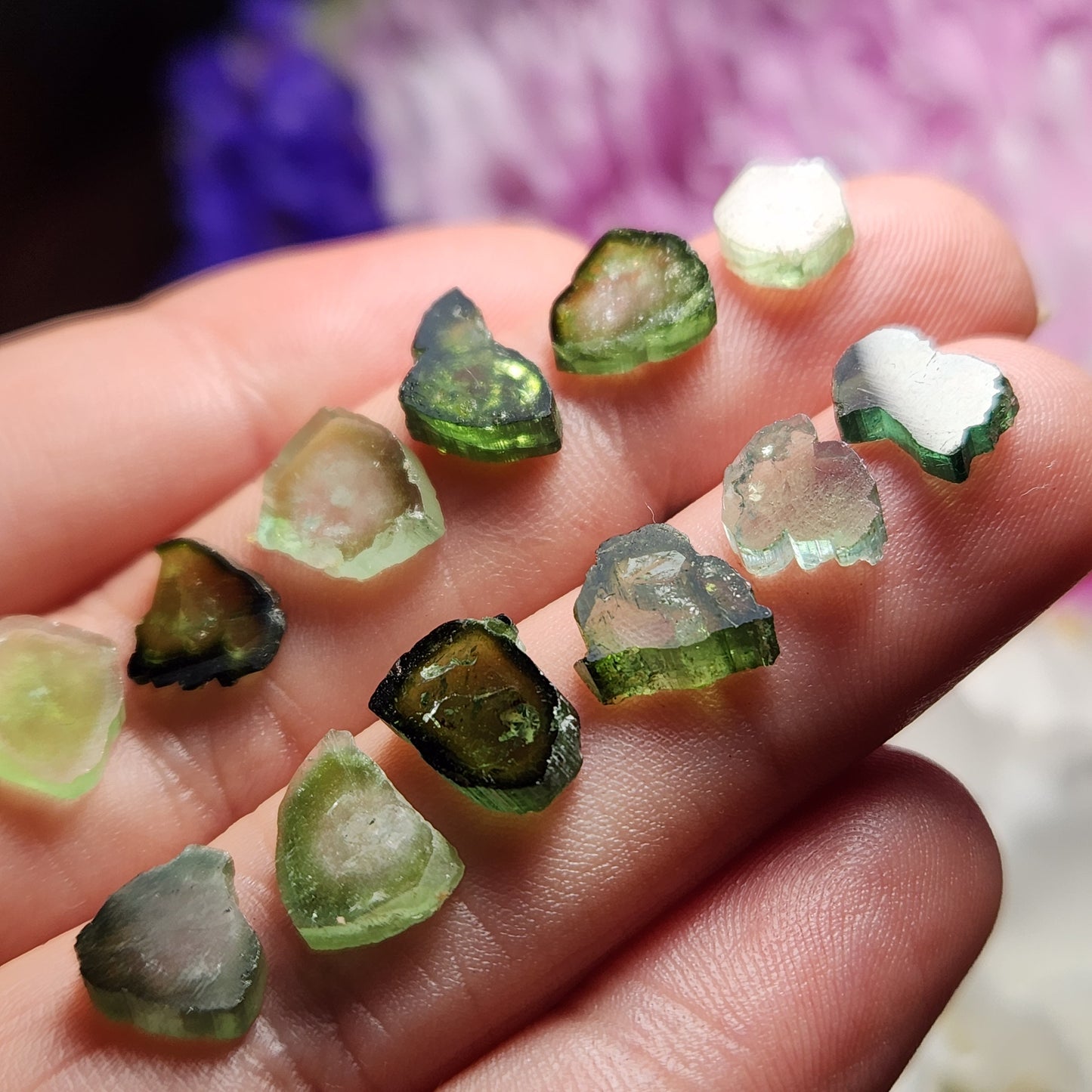 Green Tourmaline Crystal
