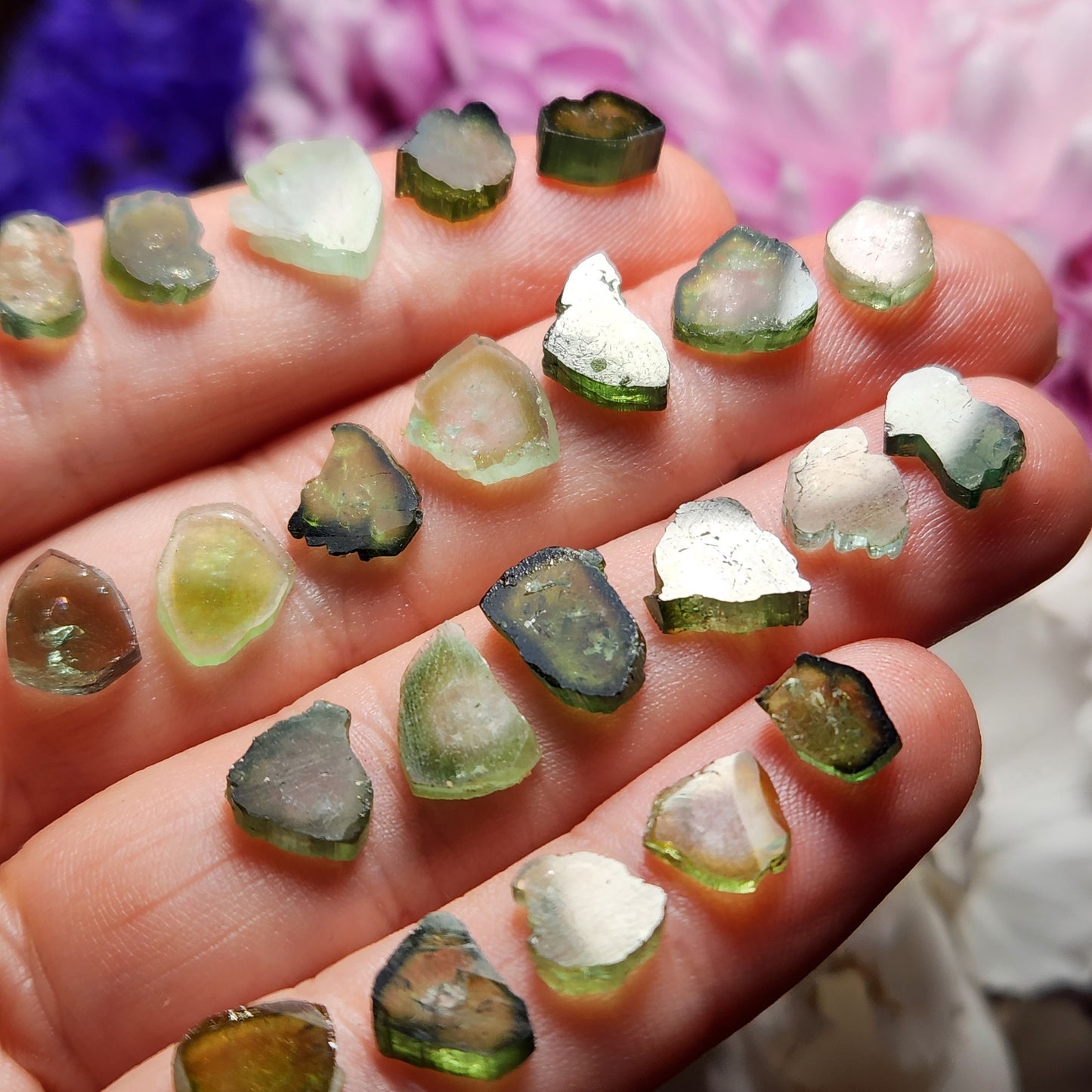Green Tourmaline Crystal