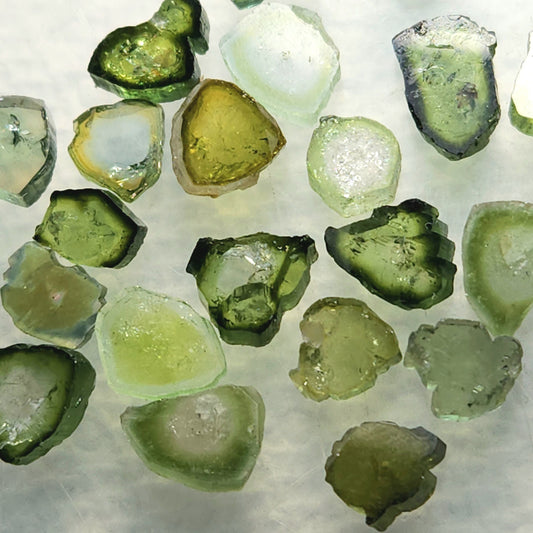 Green Tourmaline Crystal