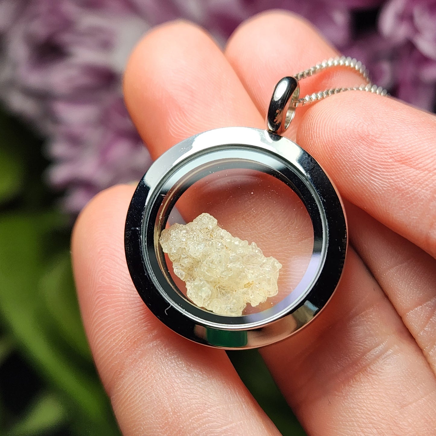Hyalite Opal Necklace