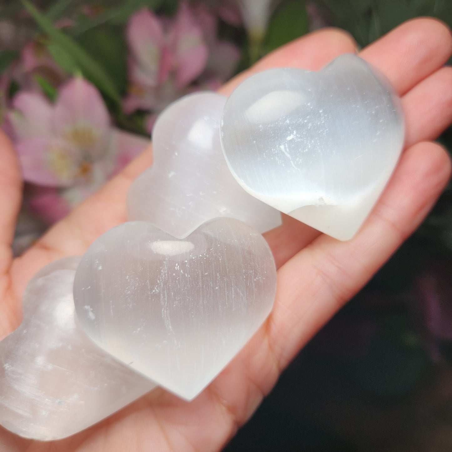 Selenite Heart