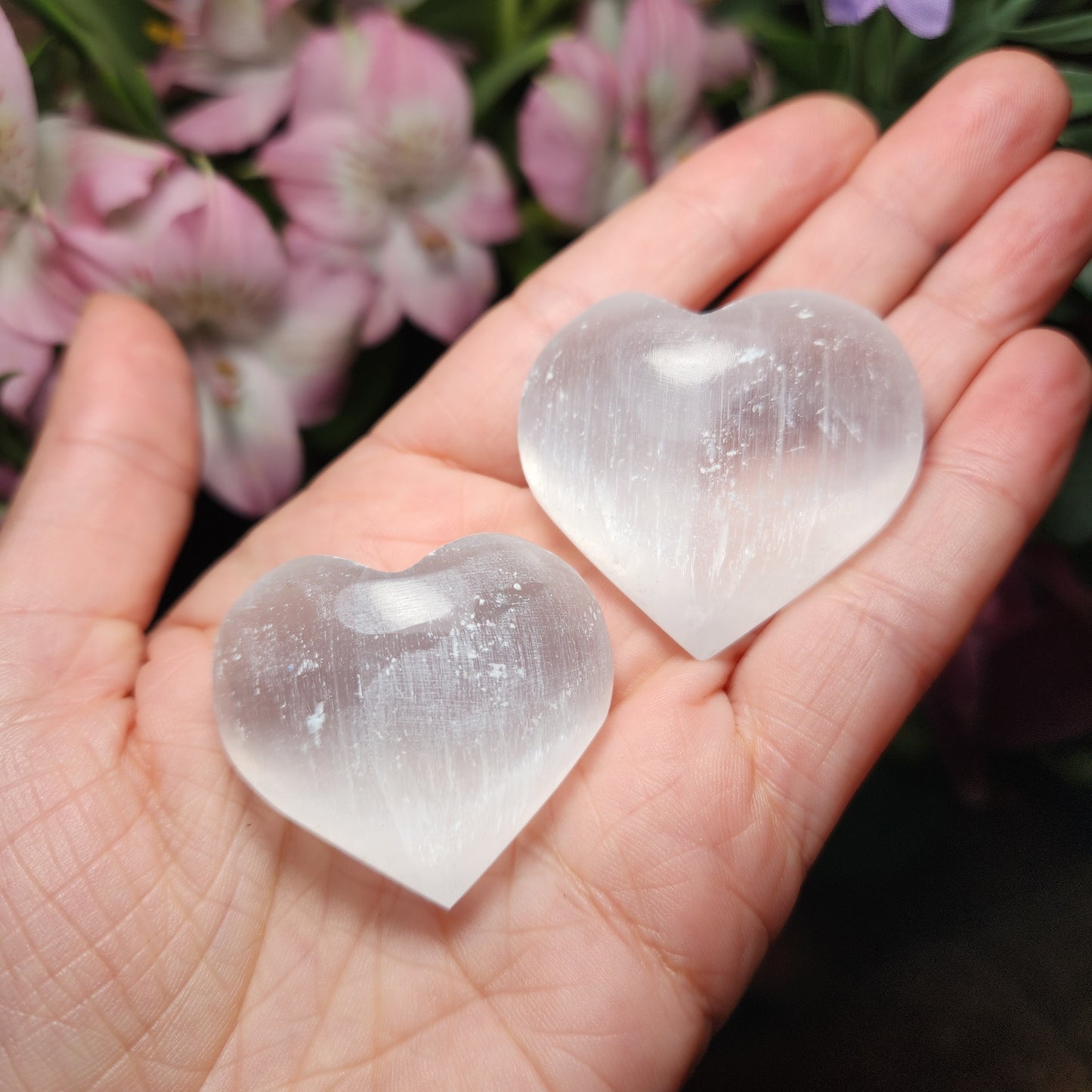 Selenite Heart