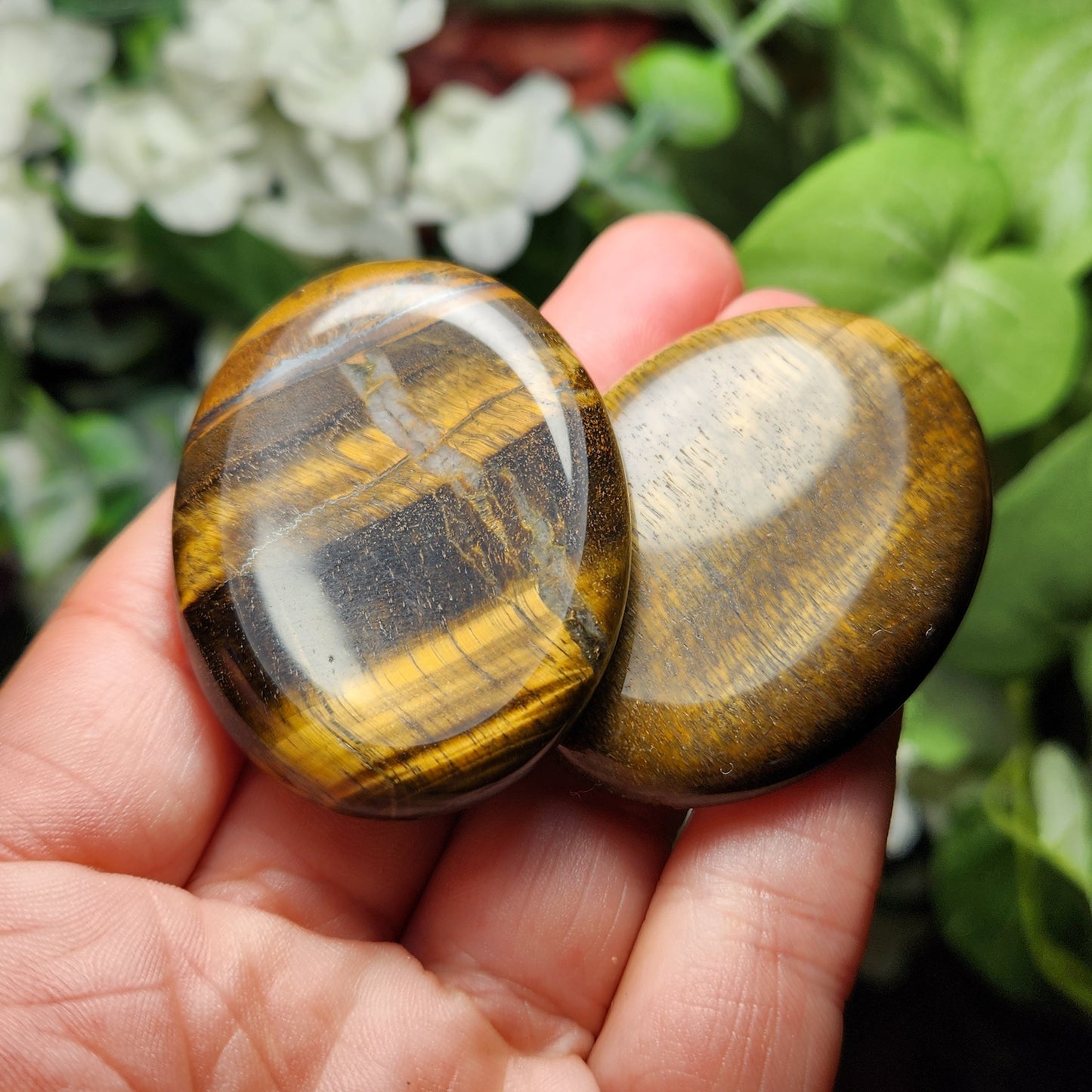 Tigers Eye Worry Stone