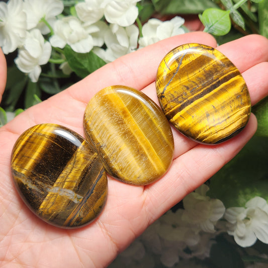 Tigers Eye Worry Stone