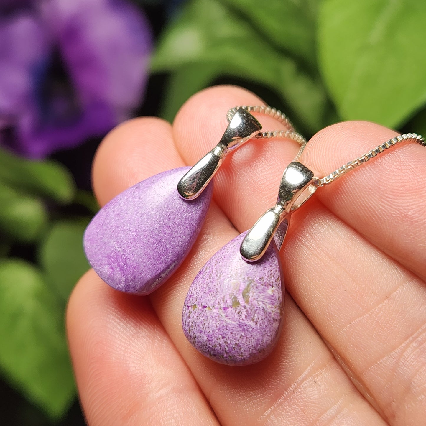 Stichtite Pendant