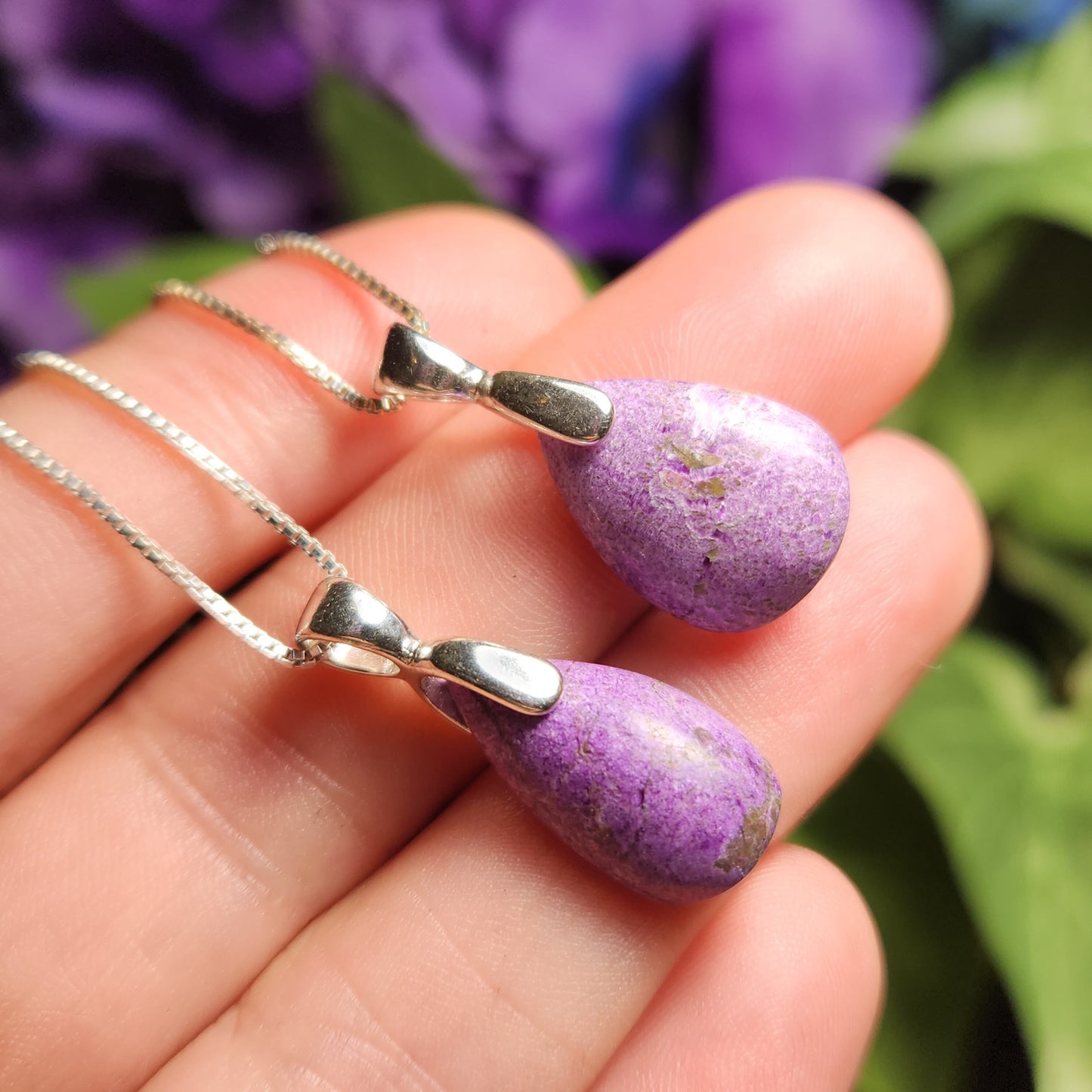Stichtite Pendant