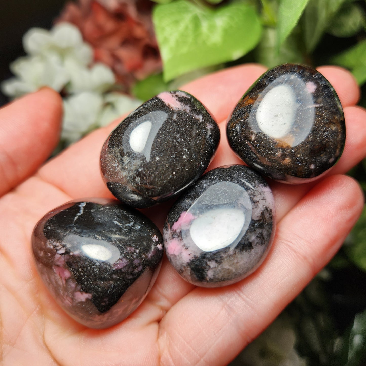 Black Rhodonite