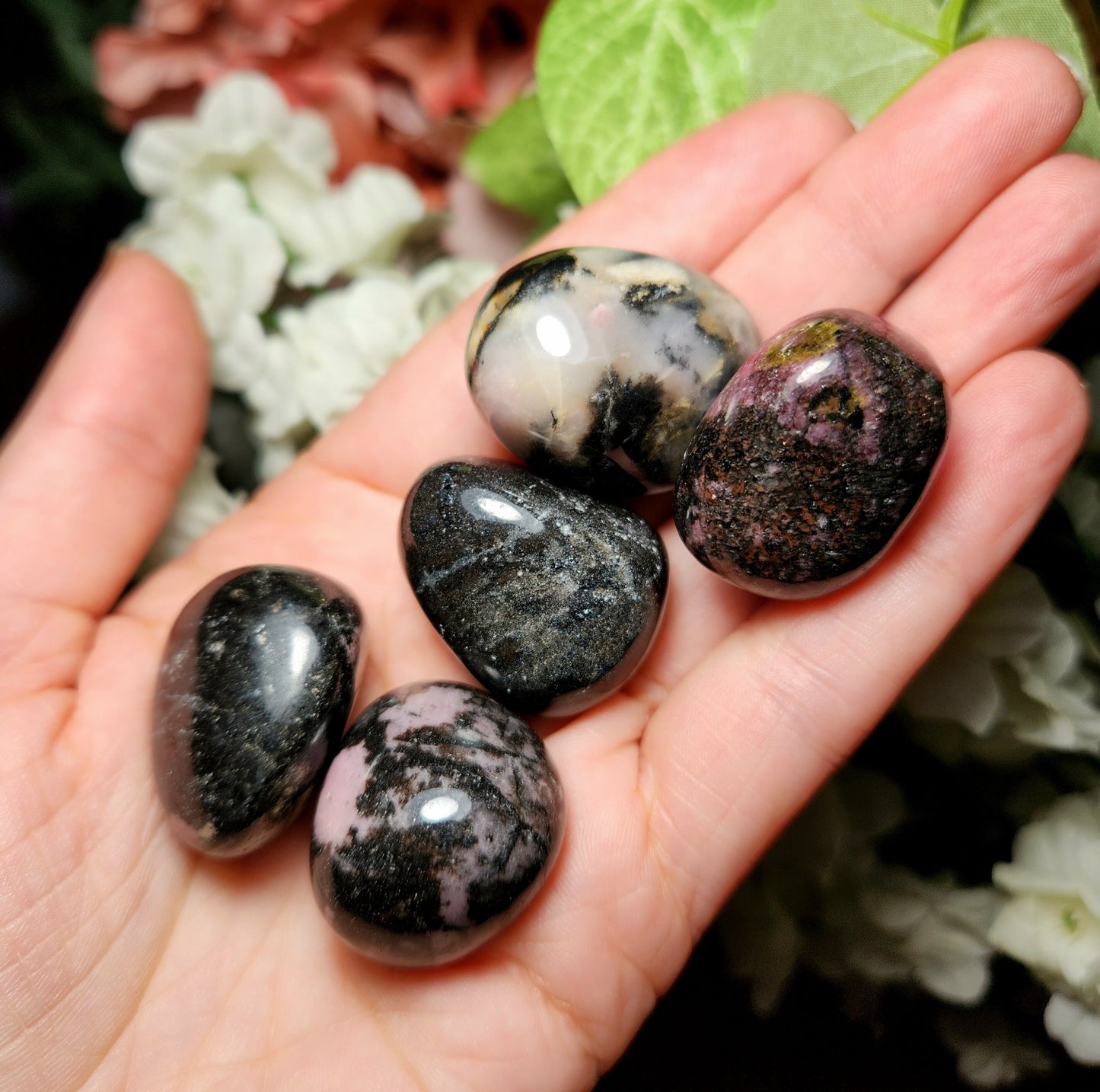 Black Rhodonite