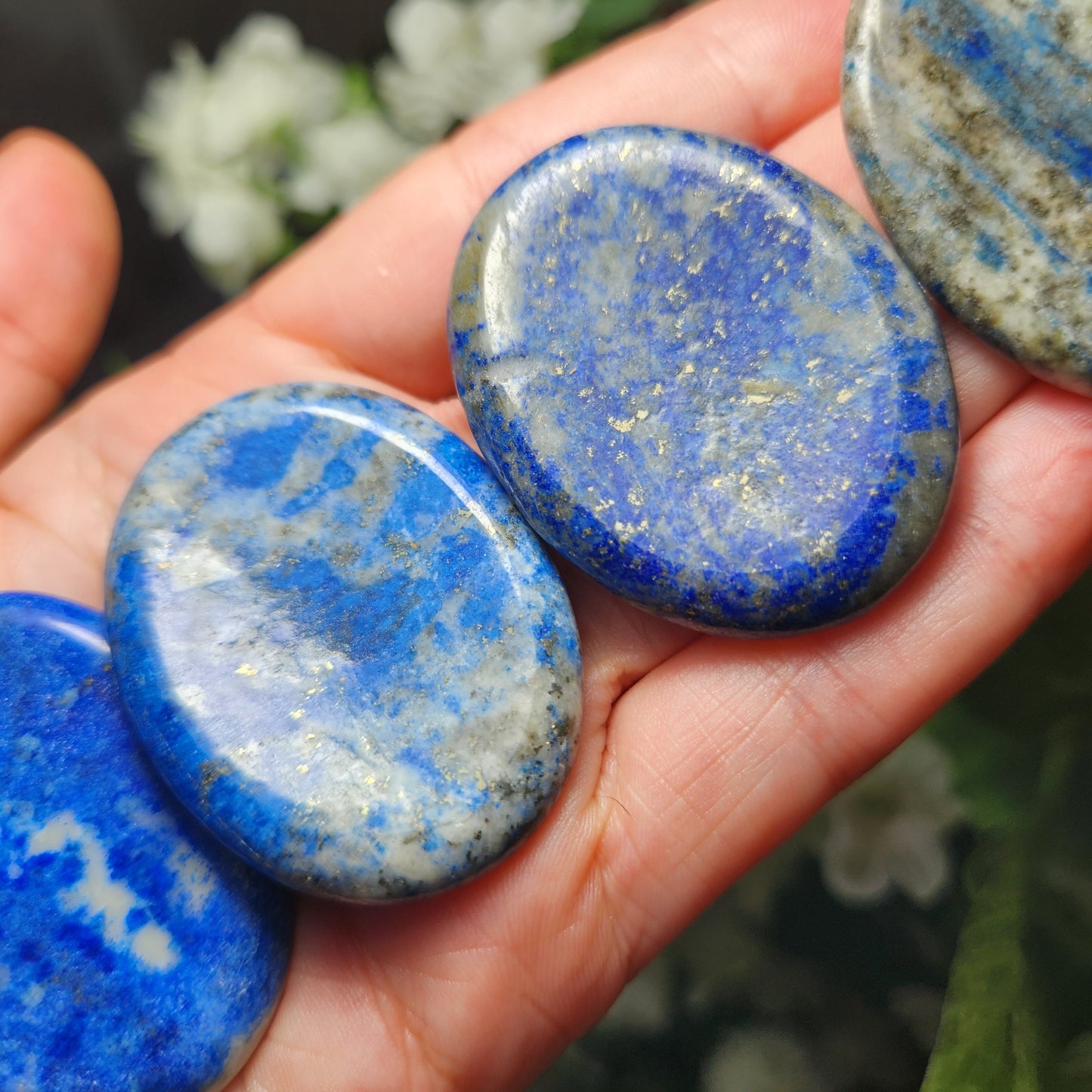 Lapis Worry Stone
