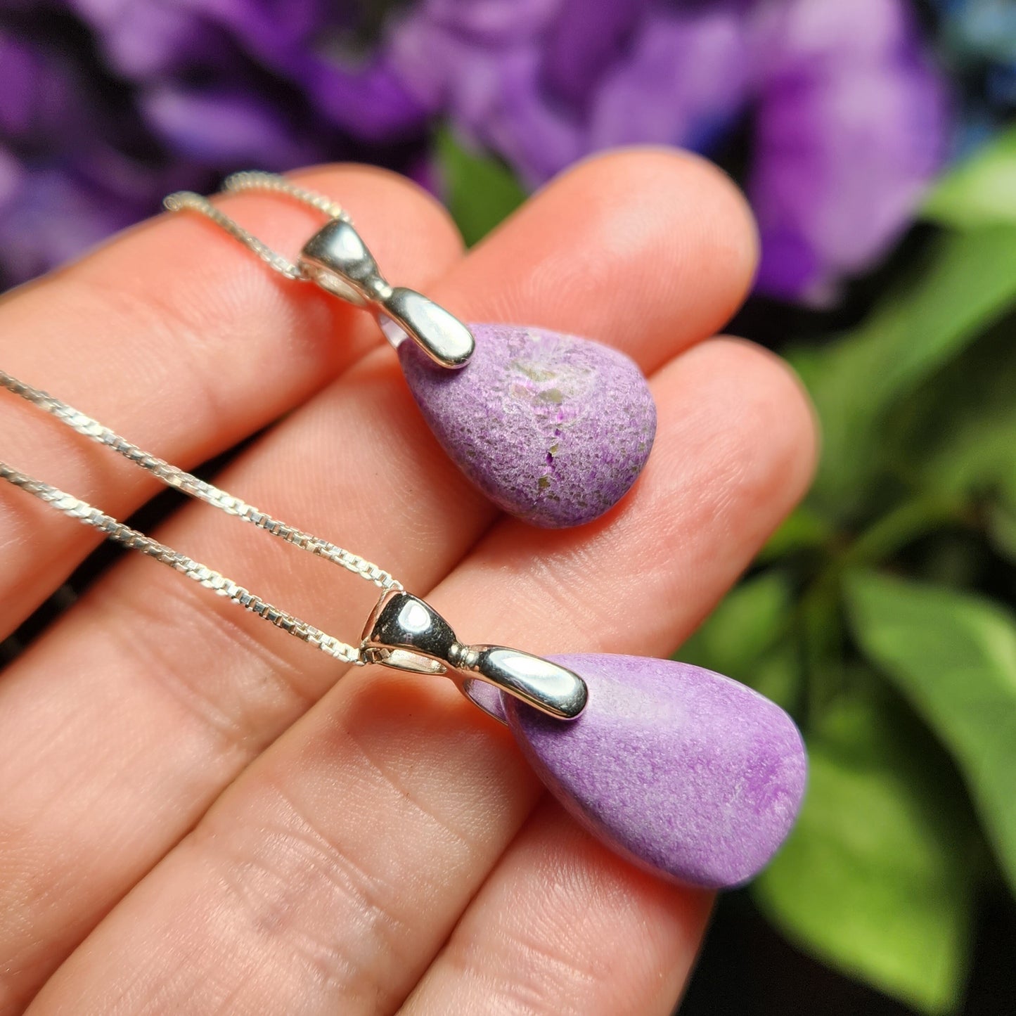 Stichtite Pendant