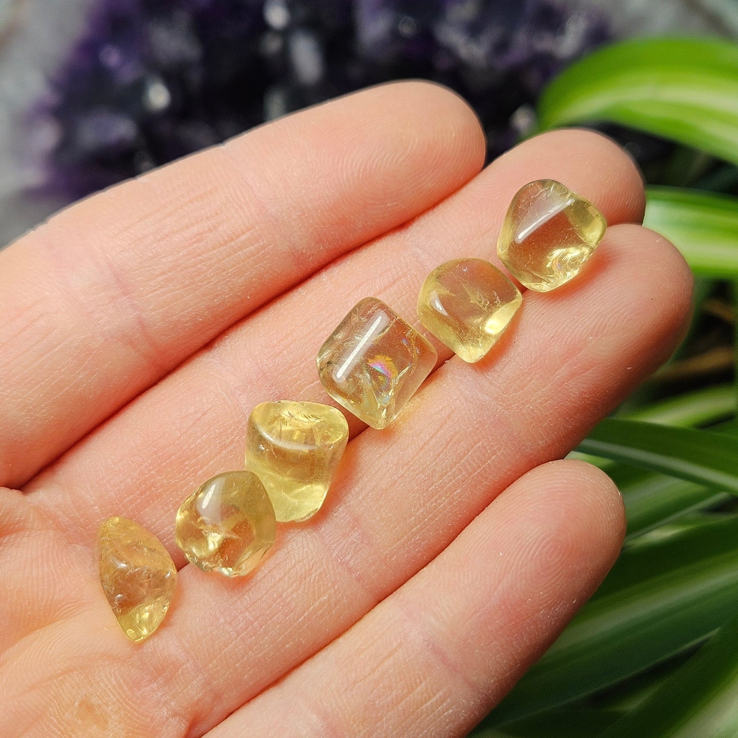 Golden Apatite Crystal