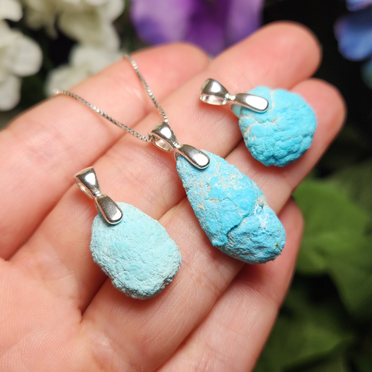 Kazakhstan Turquoise Pendant