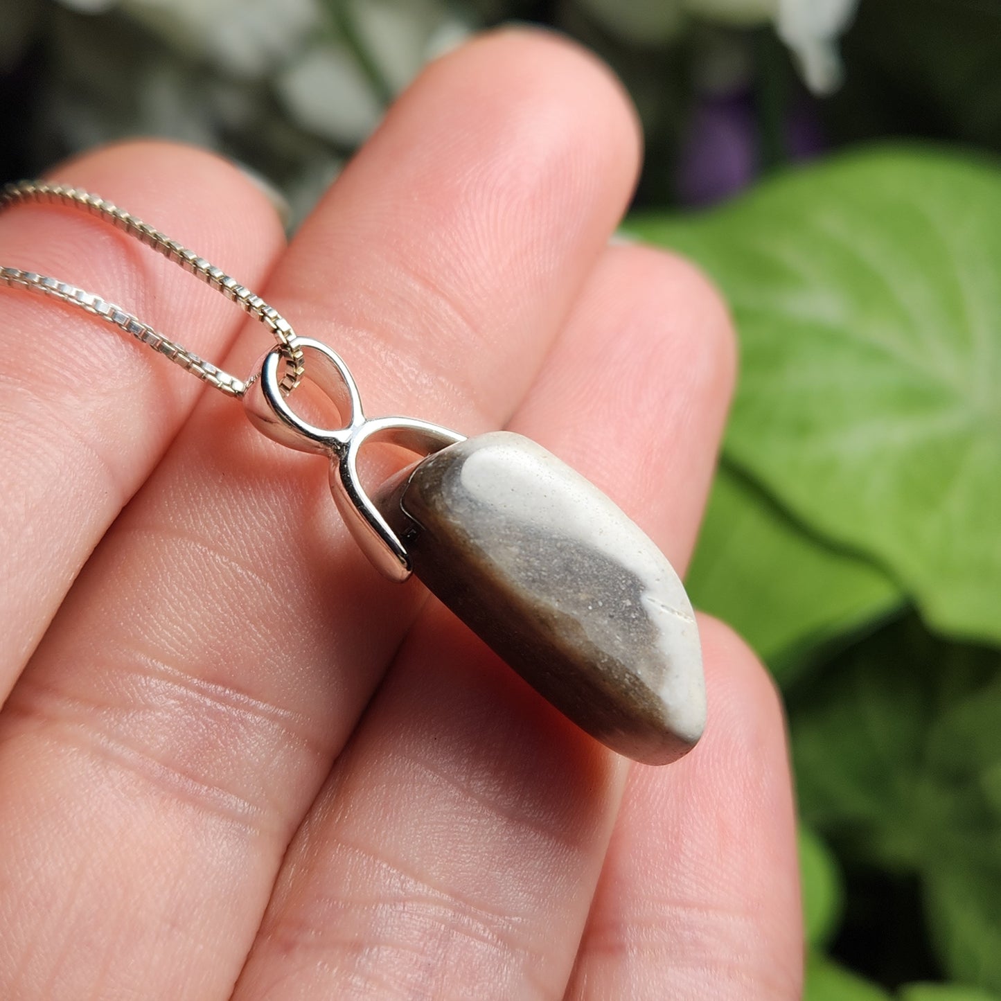 Crop Circle Flint Pendant