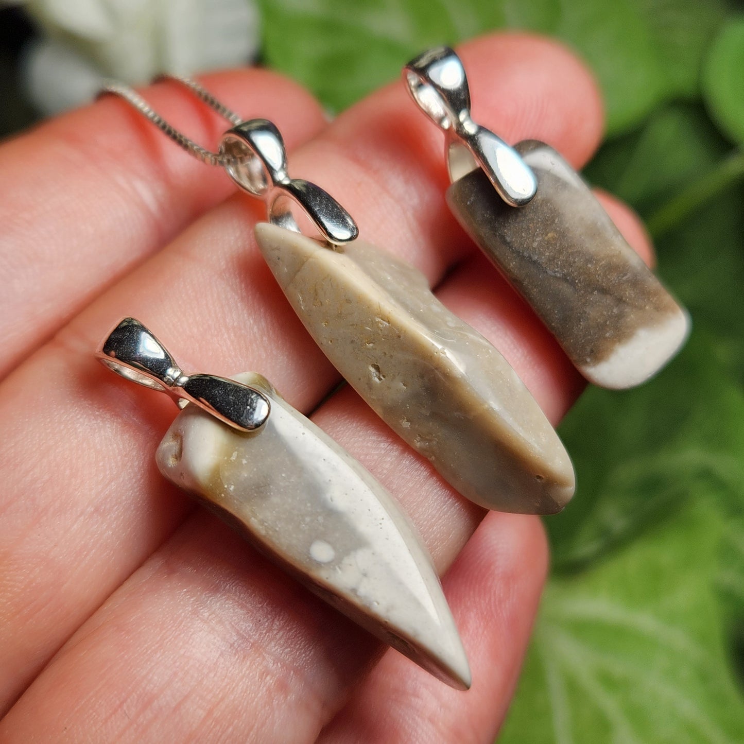 Crop Circle Flint Pendant