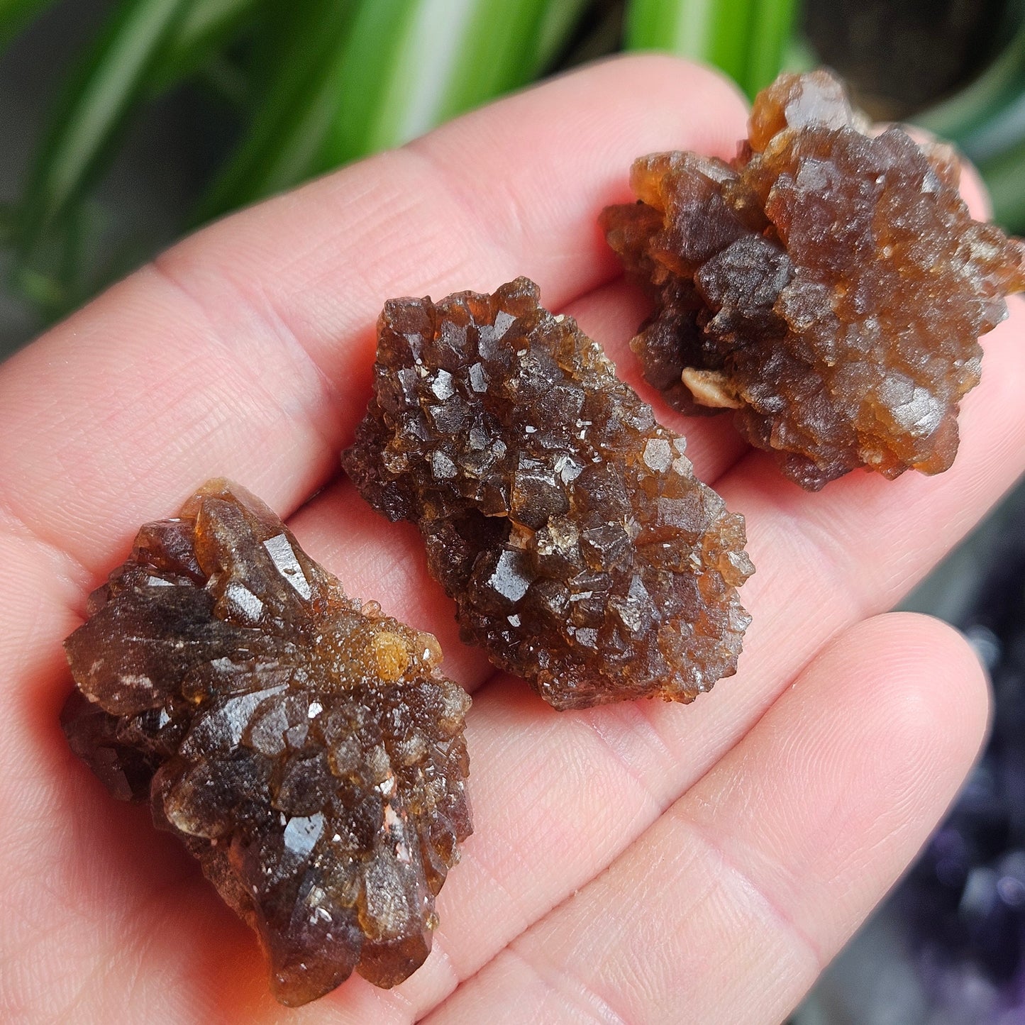 NATURAL Citrine Cluster