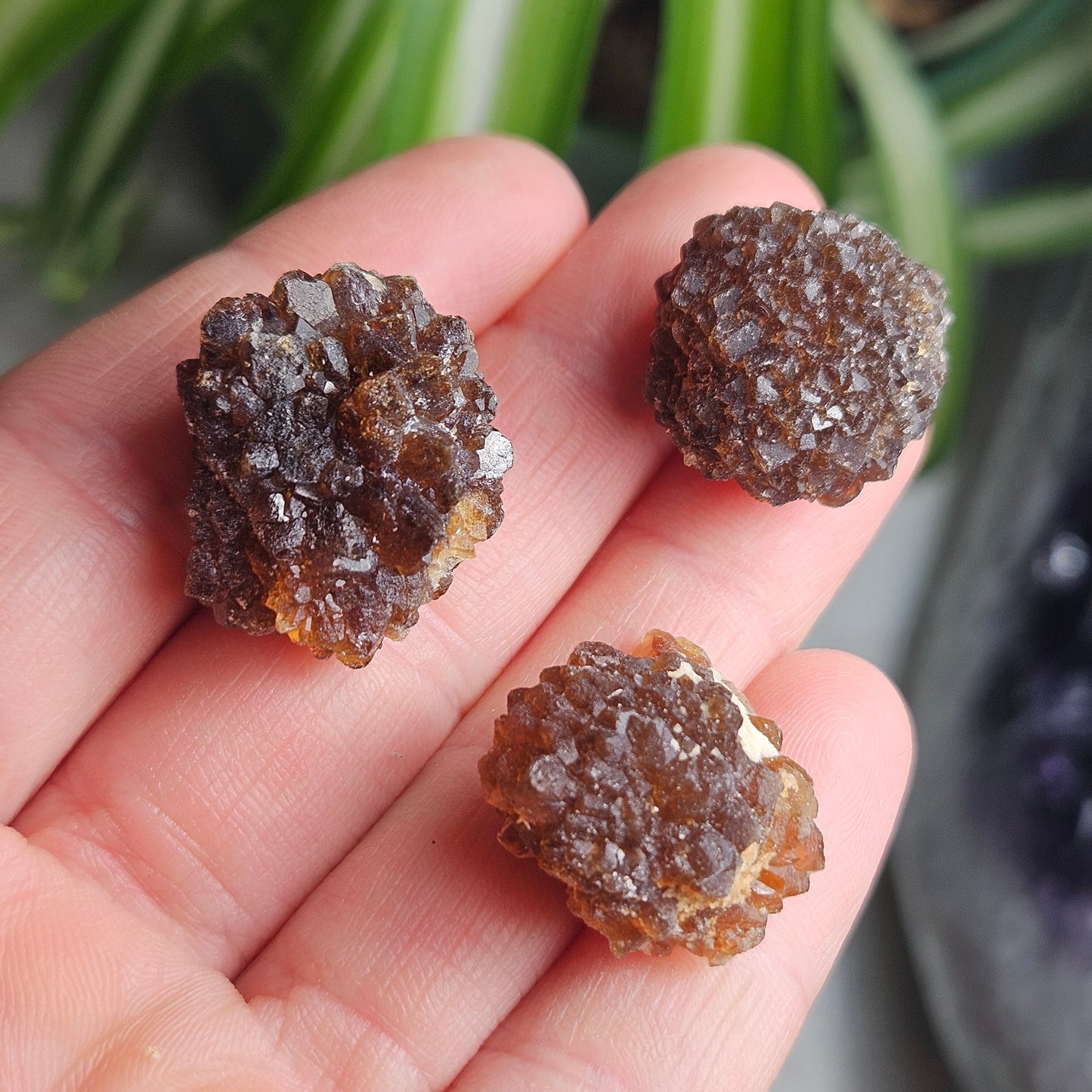 NATURAL Citrine Cluster