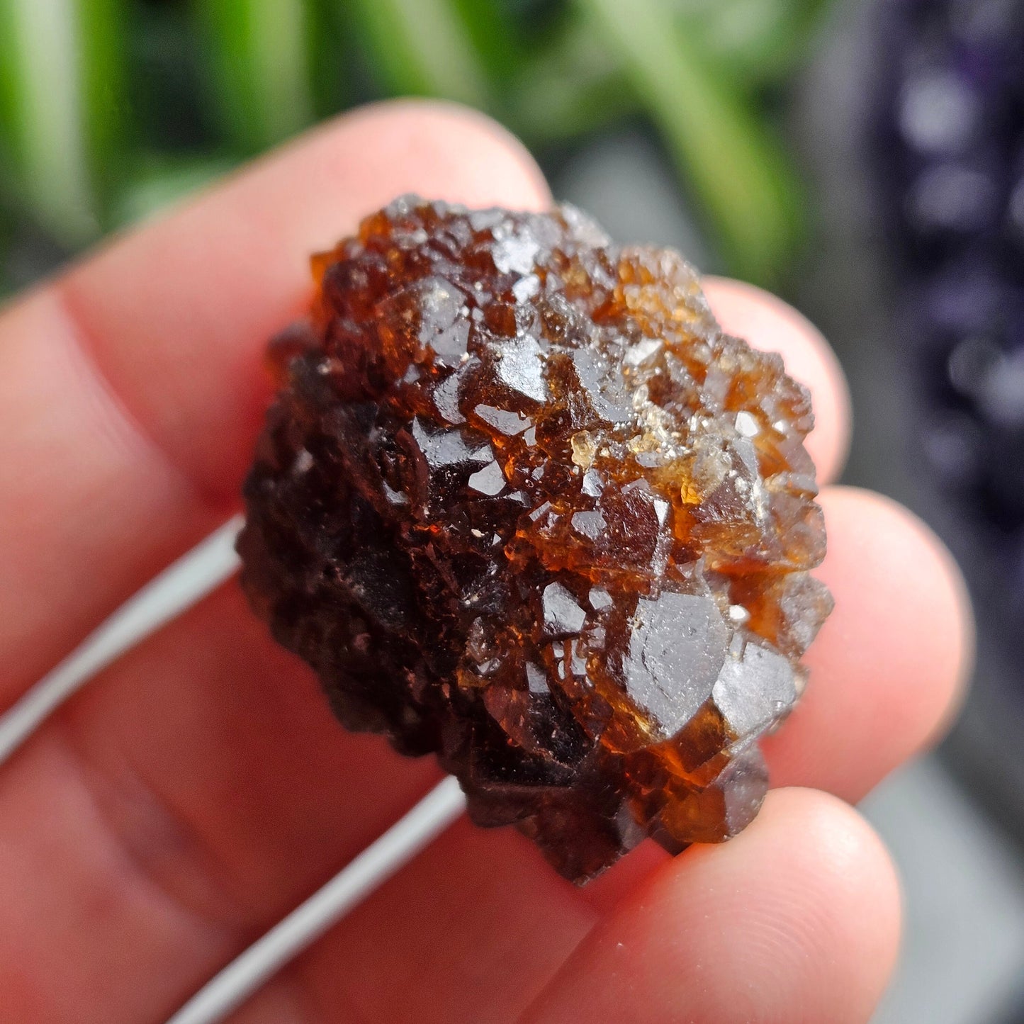 NATURAL Citrine Cluster