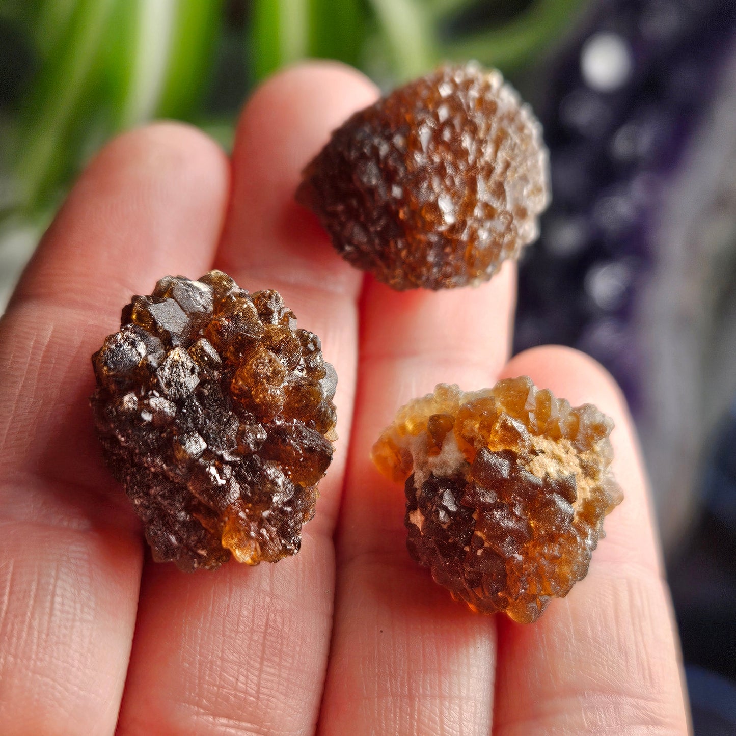 NATURAL Citrine Cluster