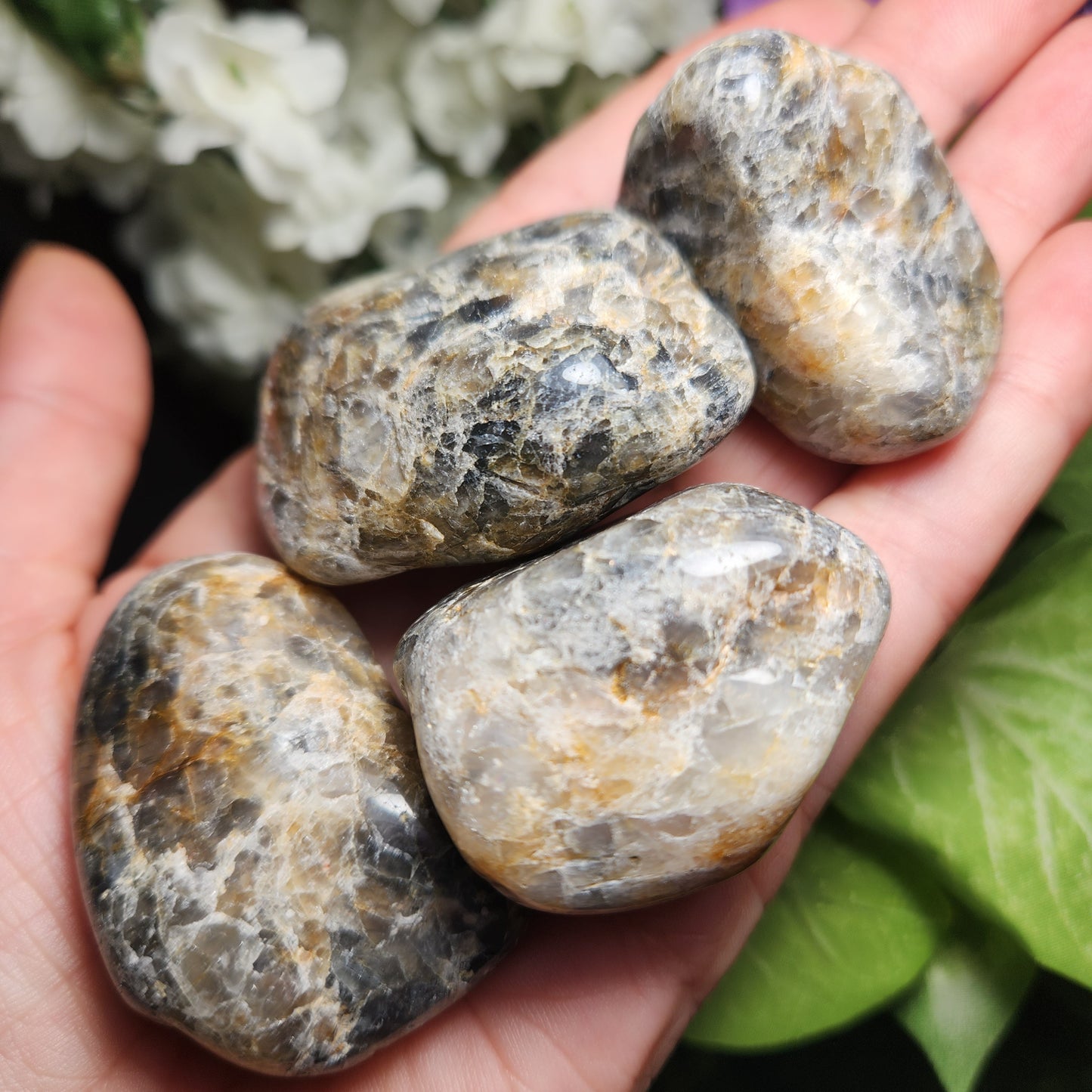 Blue Riebeckite in Quartz