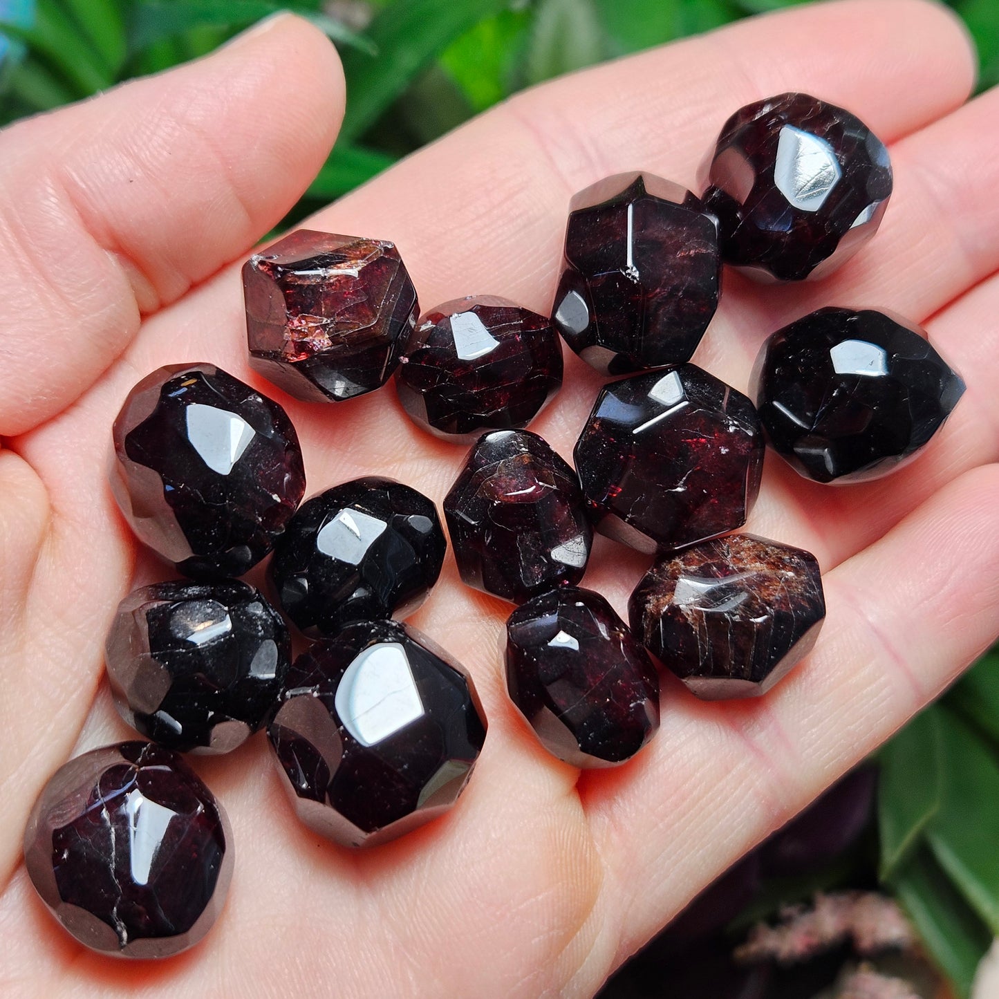 Red Garnet Crystal