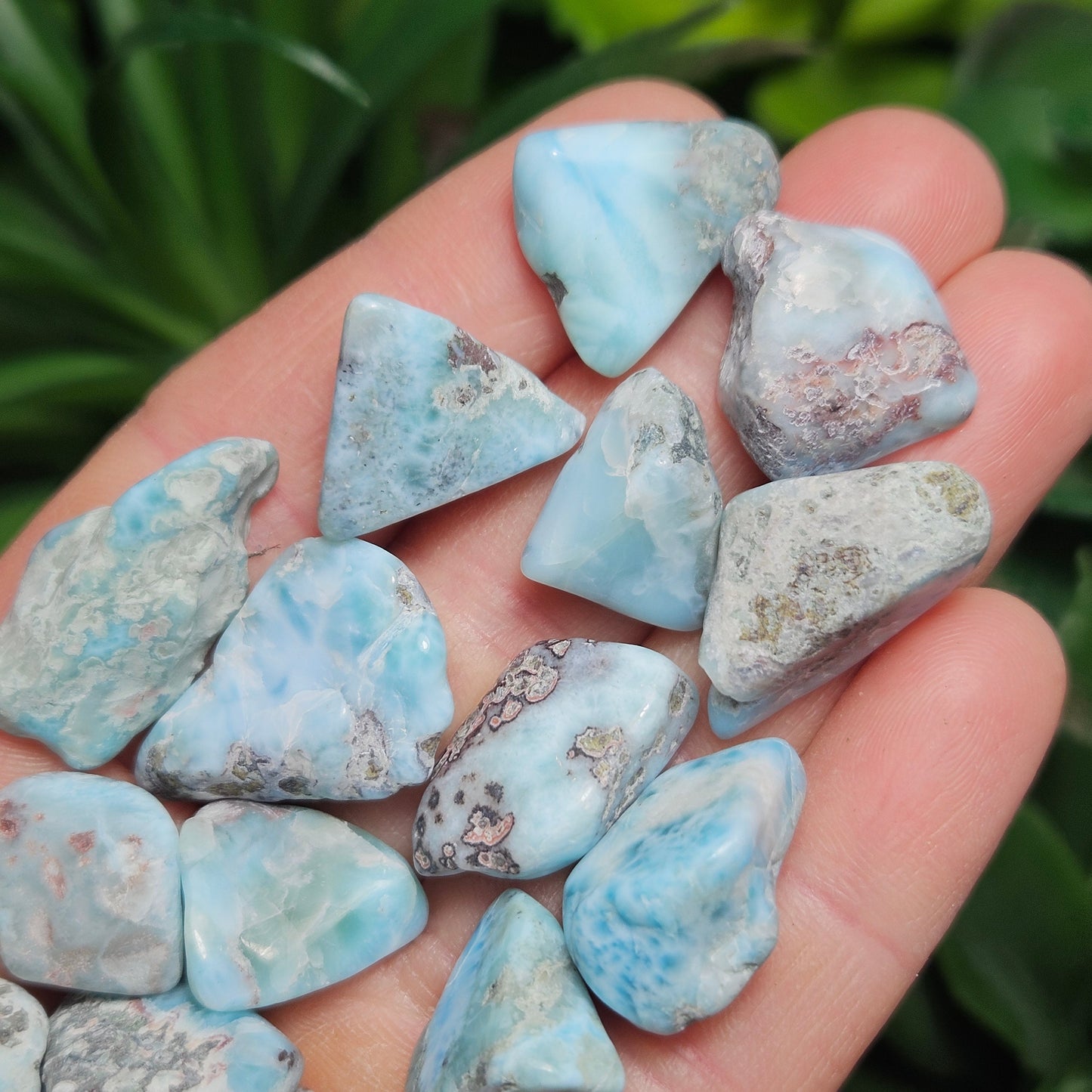 Larimar Tumbled Stone