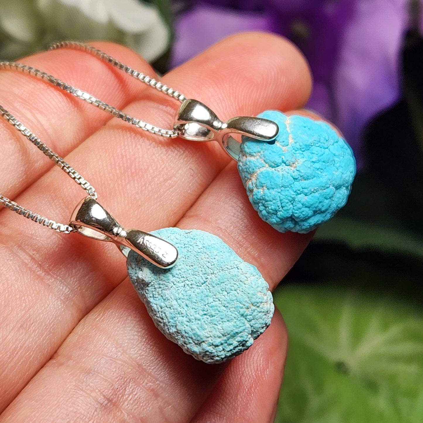 Kazakhstan Turquoise Pendant