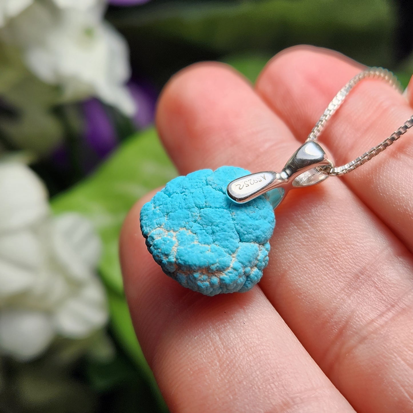 Kazakhstan Turquoise Pendant