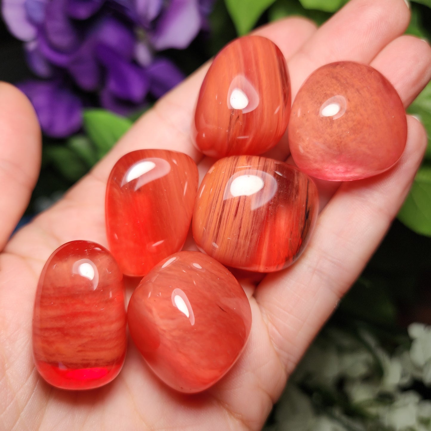 Strawberry Obsidian Crystal