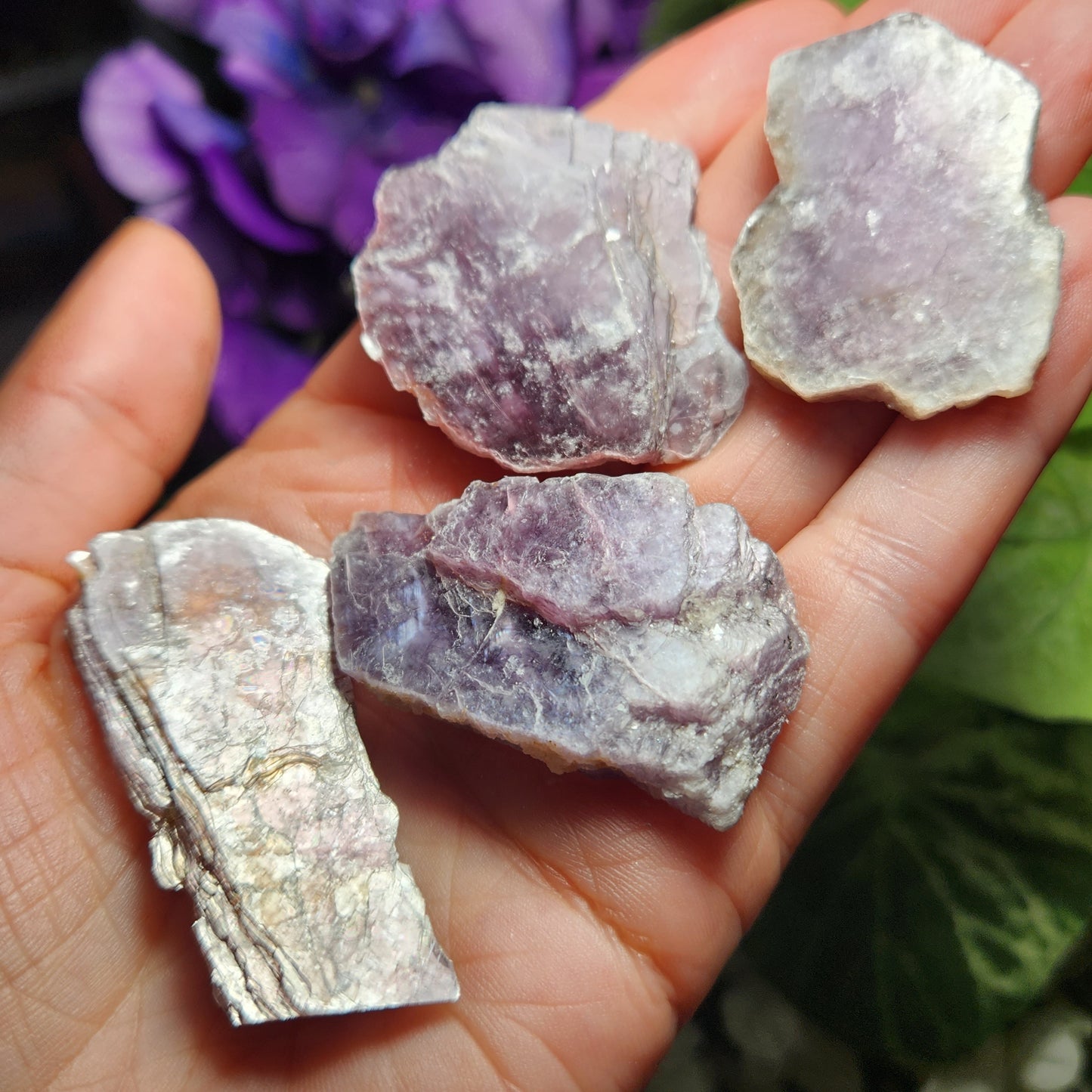Raw Lepidolite Crystal