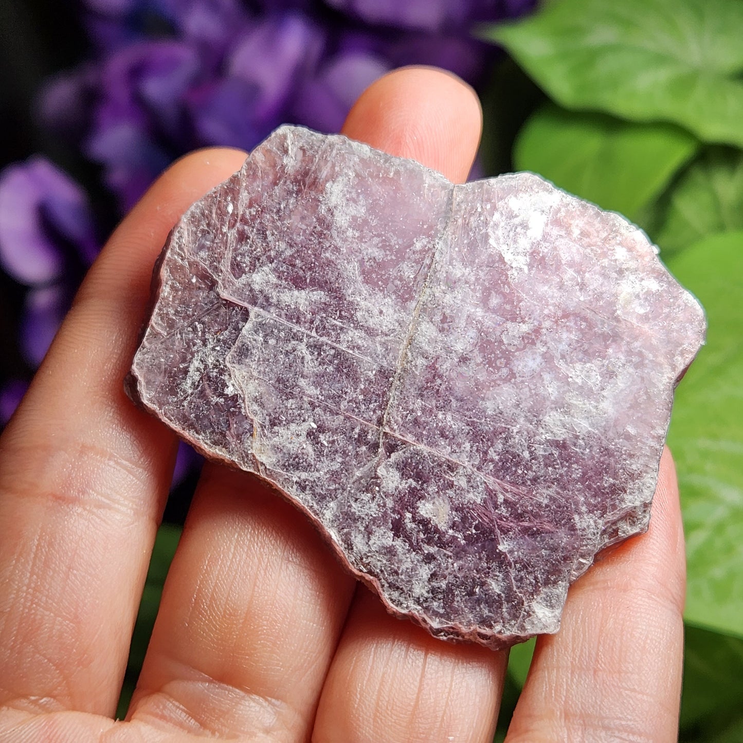 Raw Lepidolite Crystal