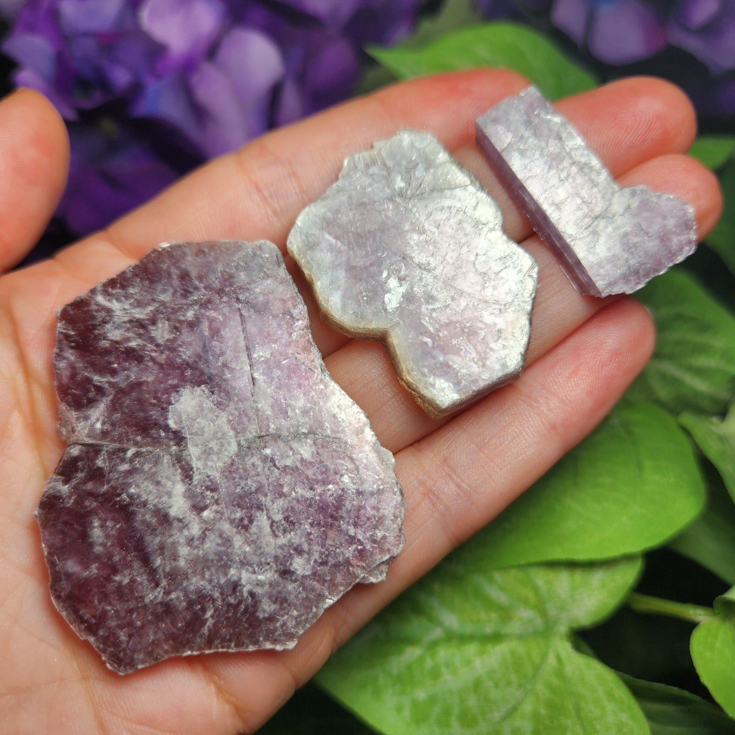 Raw Lepidolite Crystal