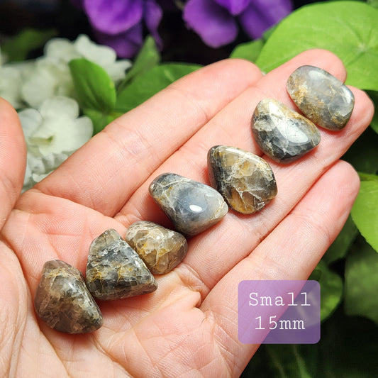 Blue Riebeckite in Quartz