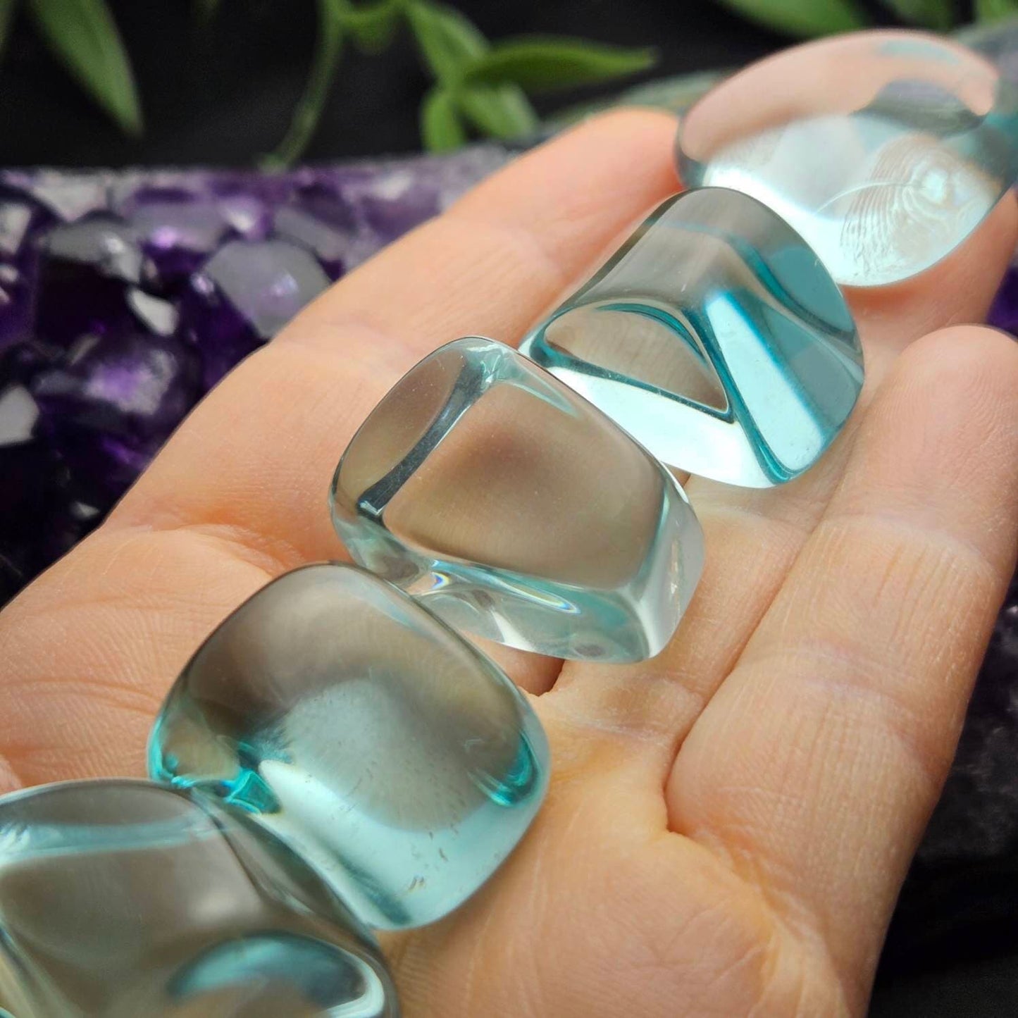 Aqua Obsidian Crystal