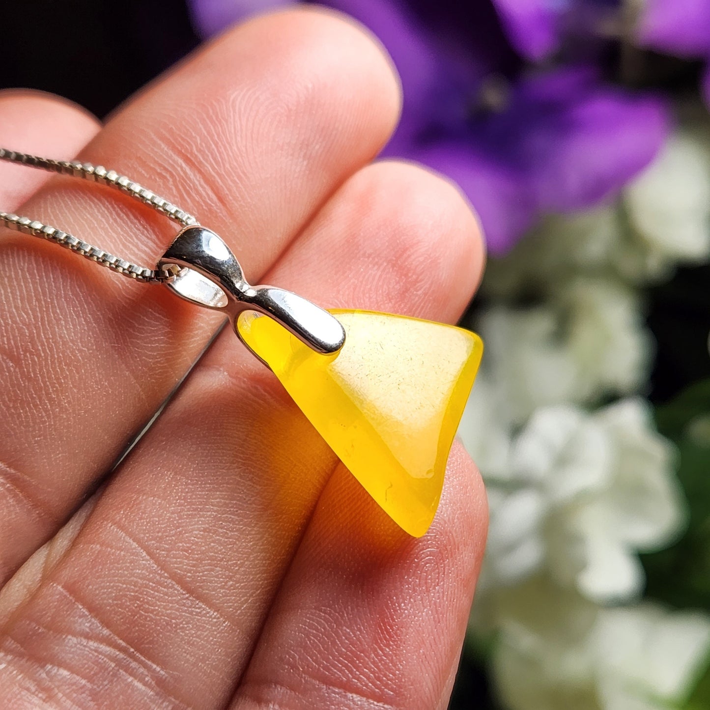 Gaspeite Pendant