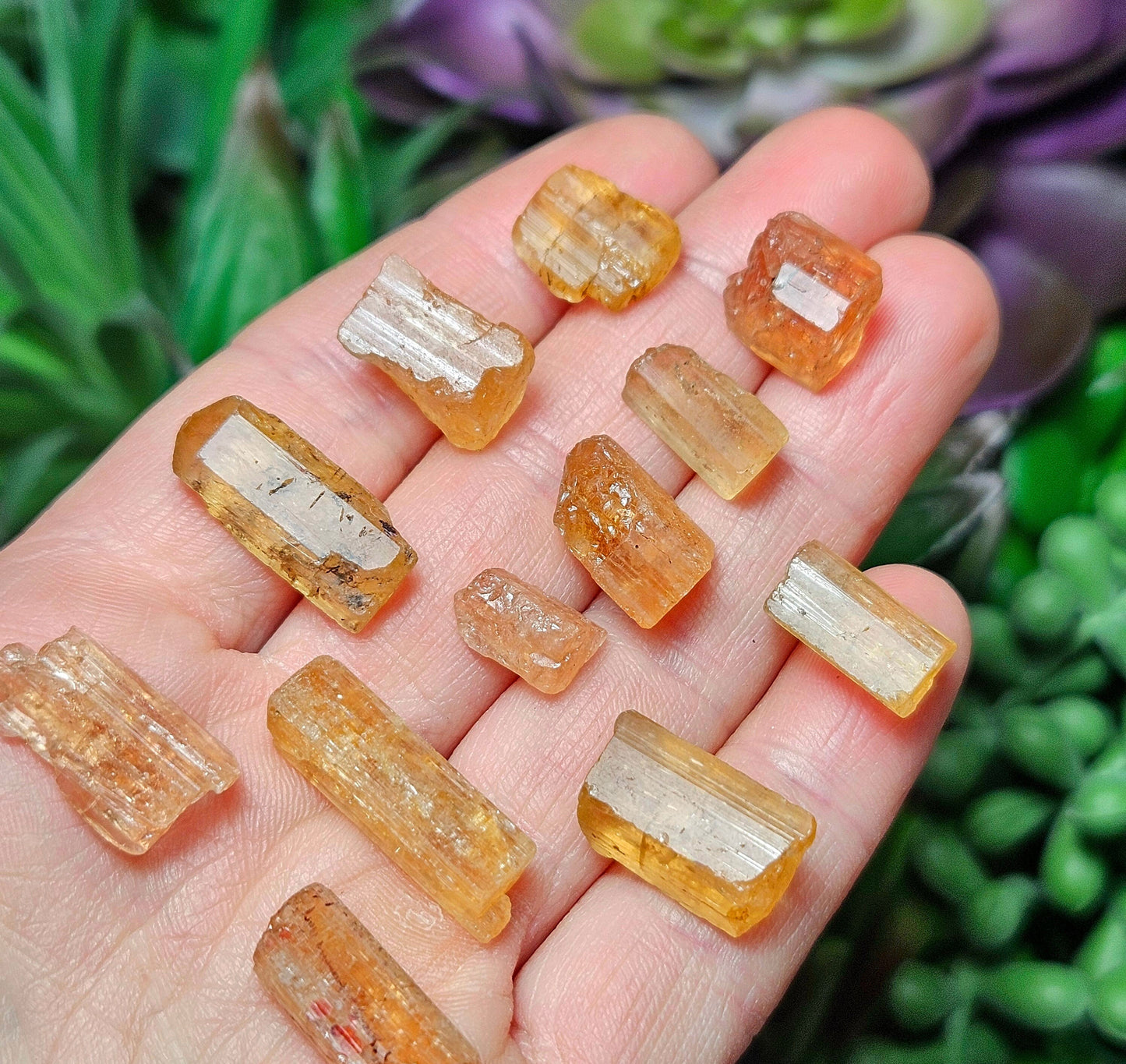 Honey Topaz Crystal