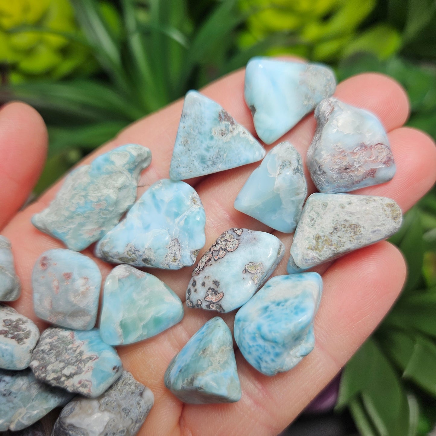Larimar Tumbled Stone