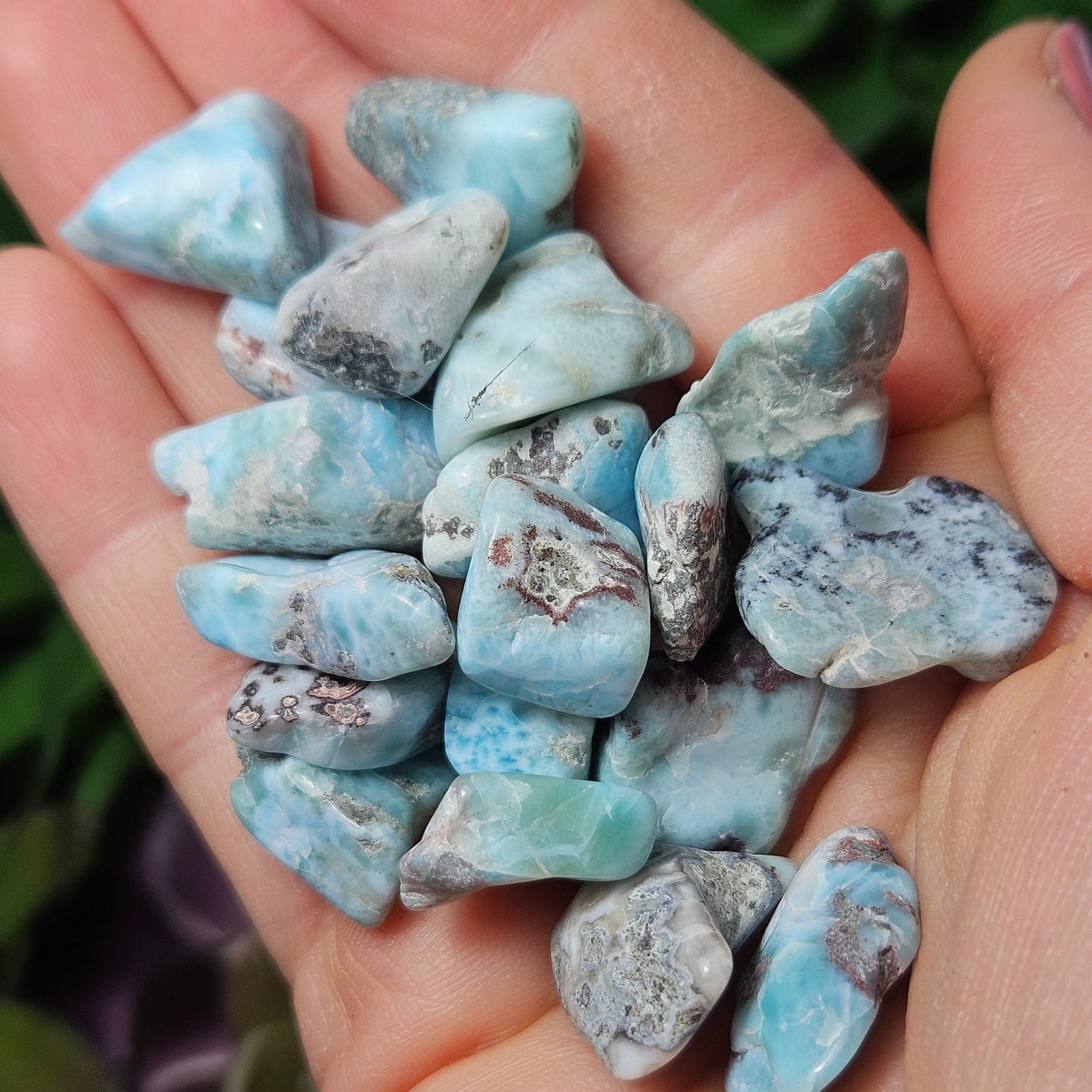 Larimar Tumbled Stone
