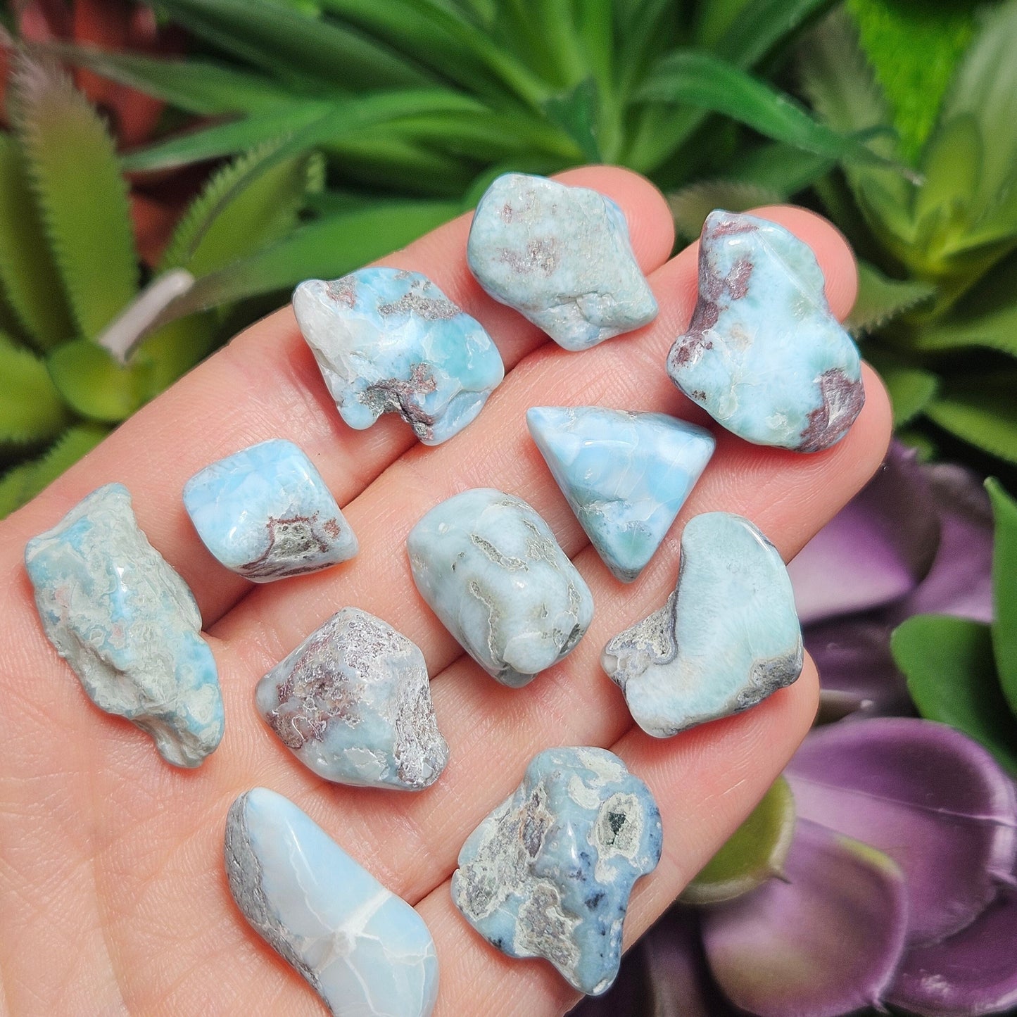 Larimar Tumbled Stone