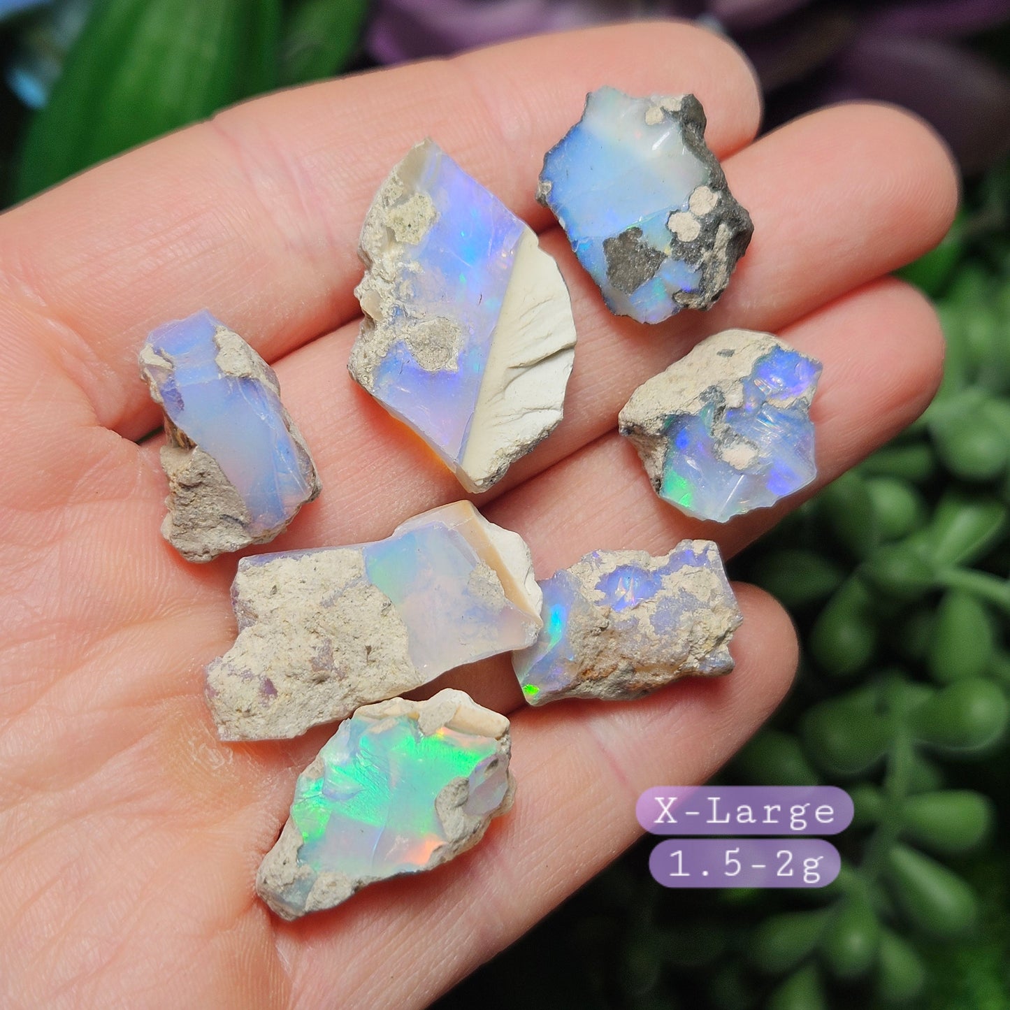 Raw Blue Opal