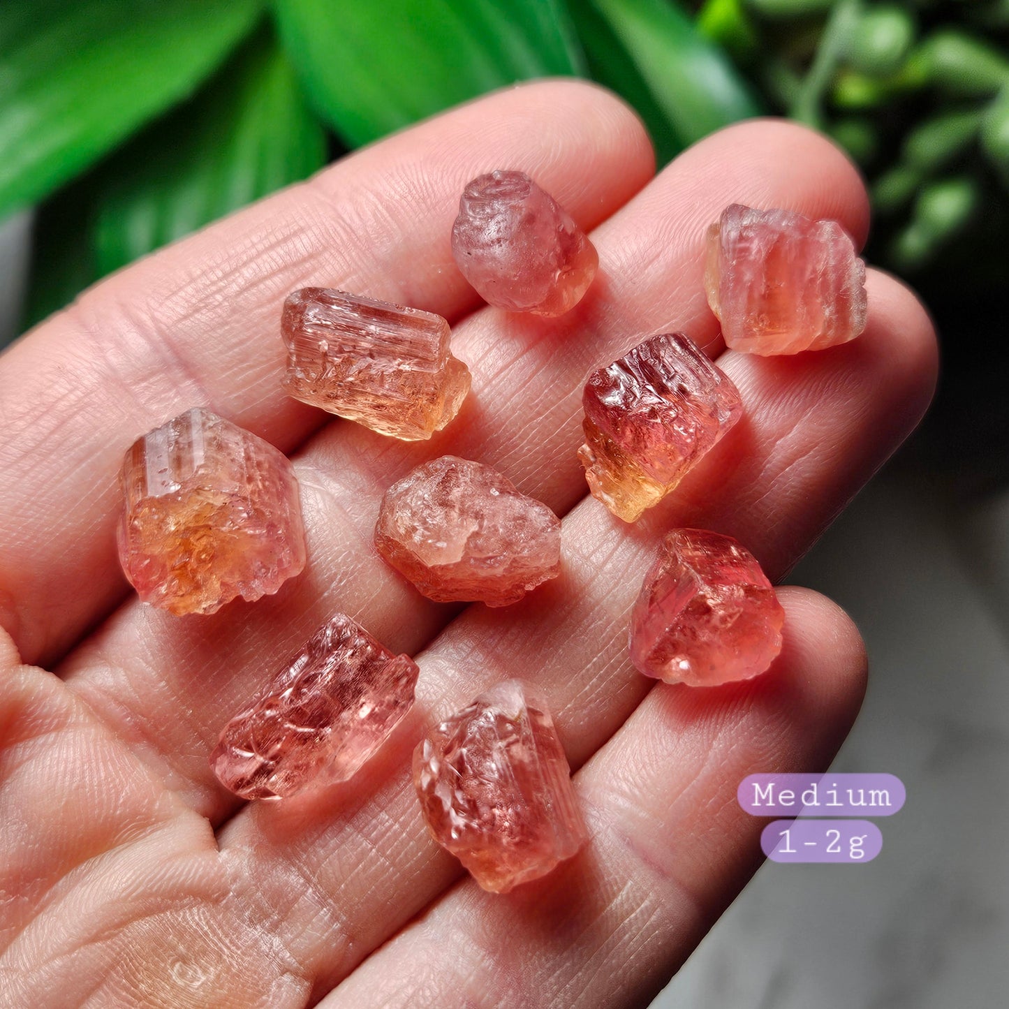 Pink Topaz Crystal