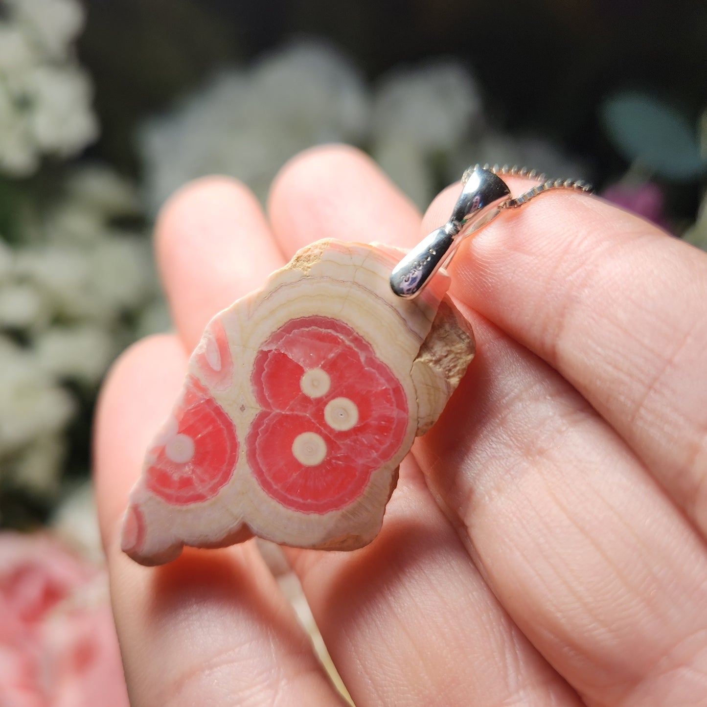 Rhodochrosite Pendant