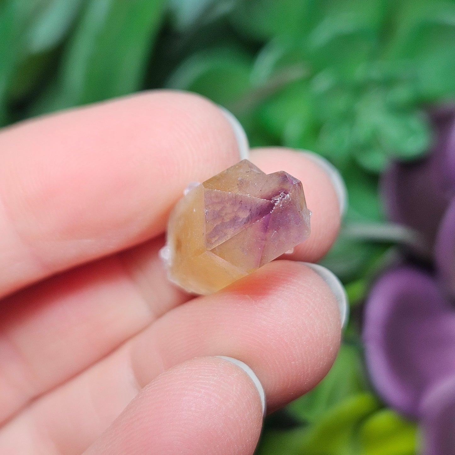 Purple Phantom Citrine Crystal
