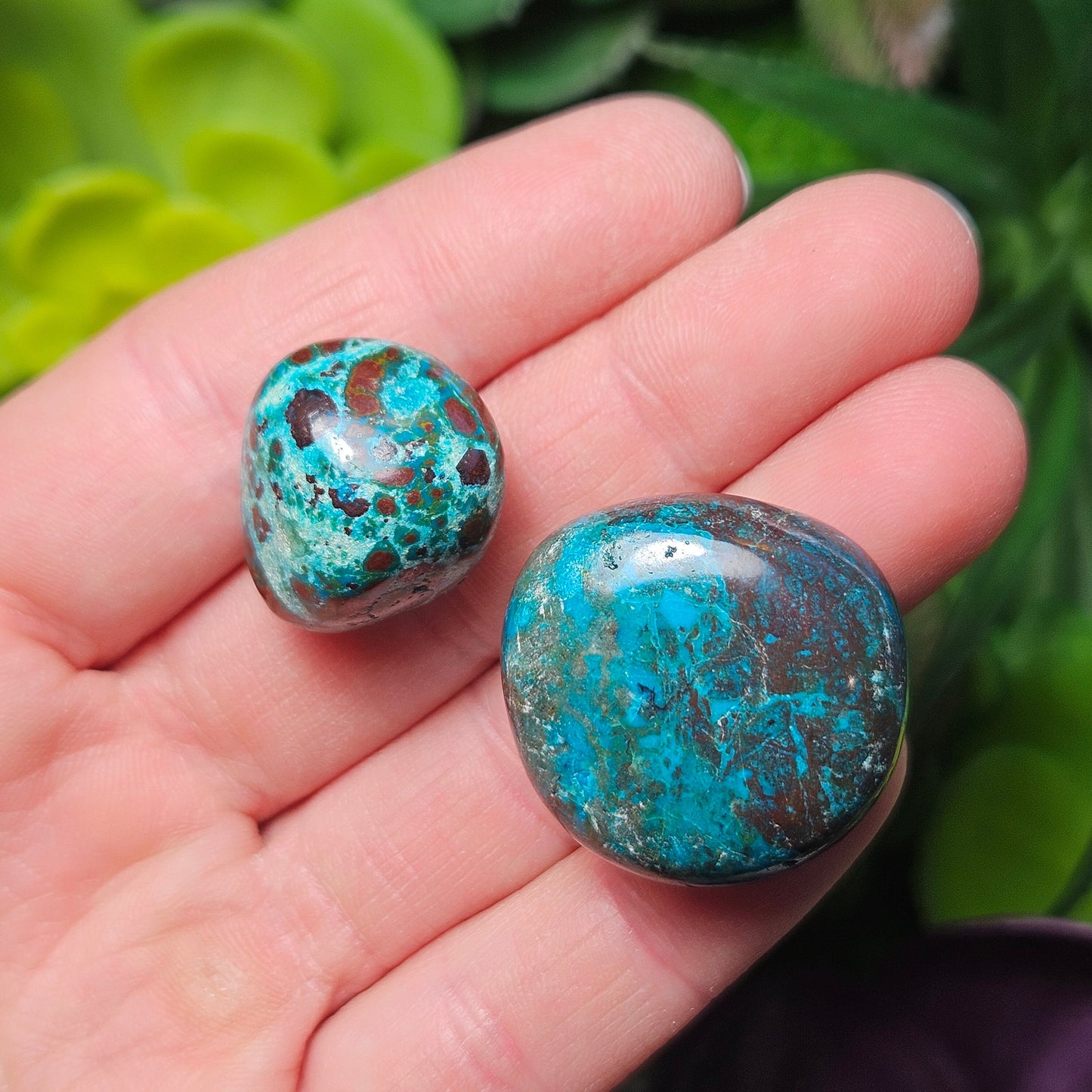 Chrysocolla & Cuprite Crystal