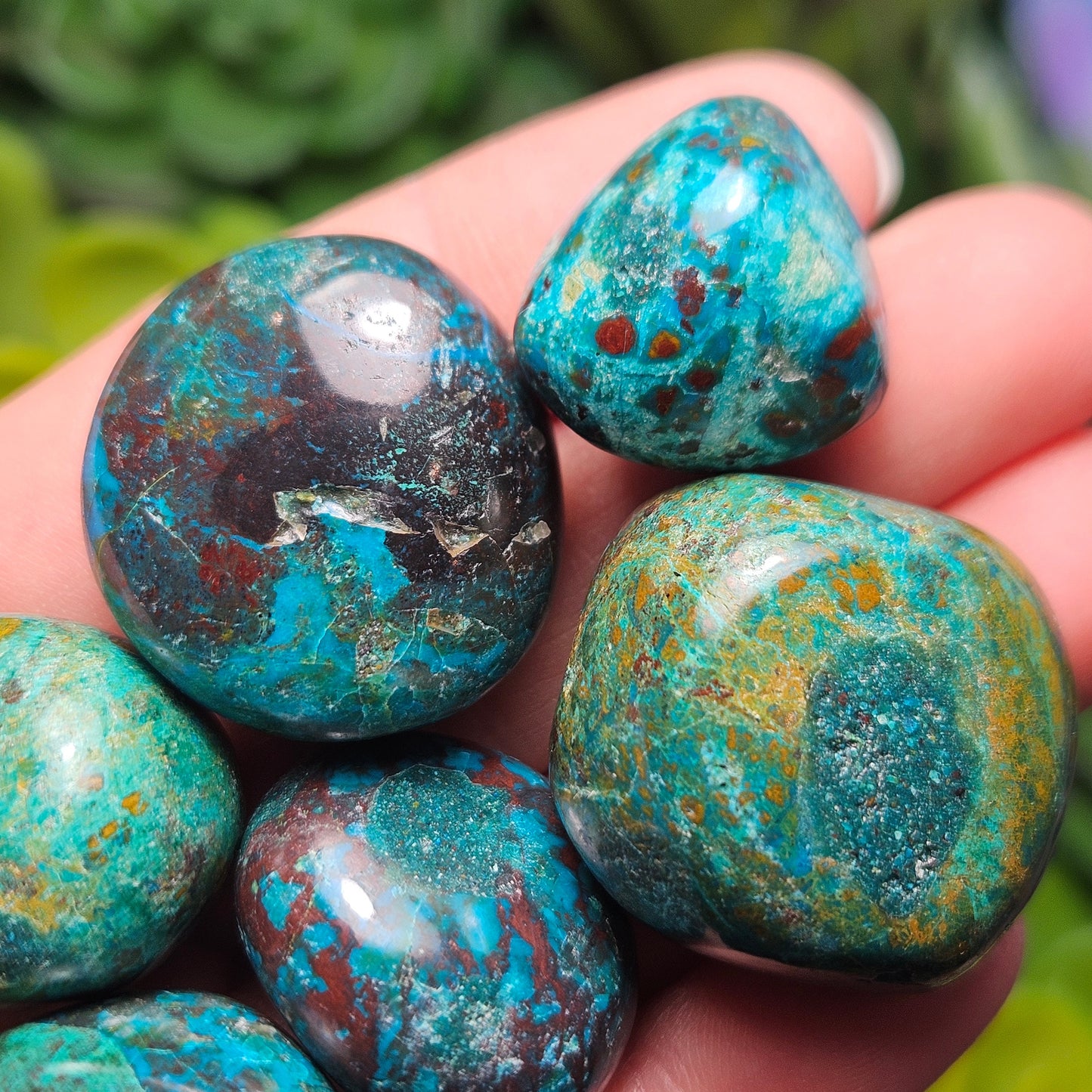 Chrysocolla & Cuprite Crystal